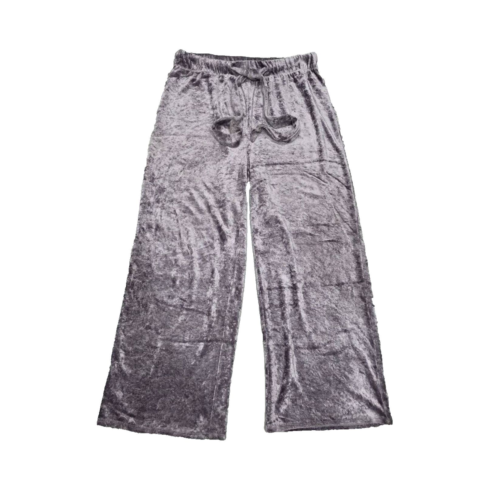 & Other Stories Out from under Velvet Y2K wide leg P Medium A003276 Size 28" / US 6 / IT 42 - 7 Thumbnail