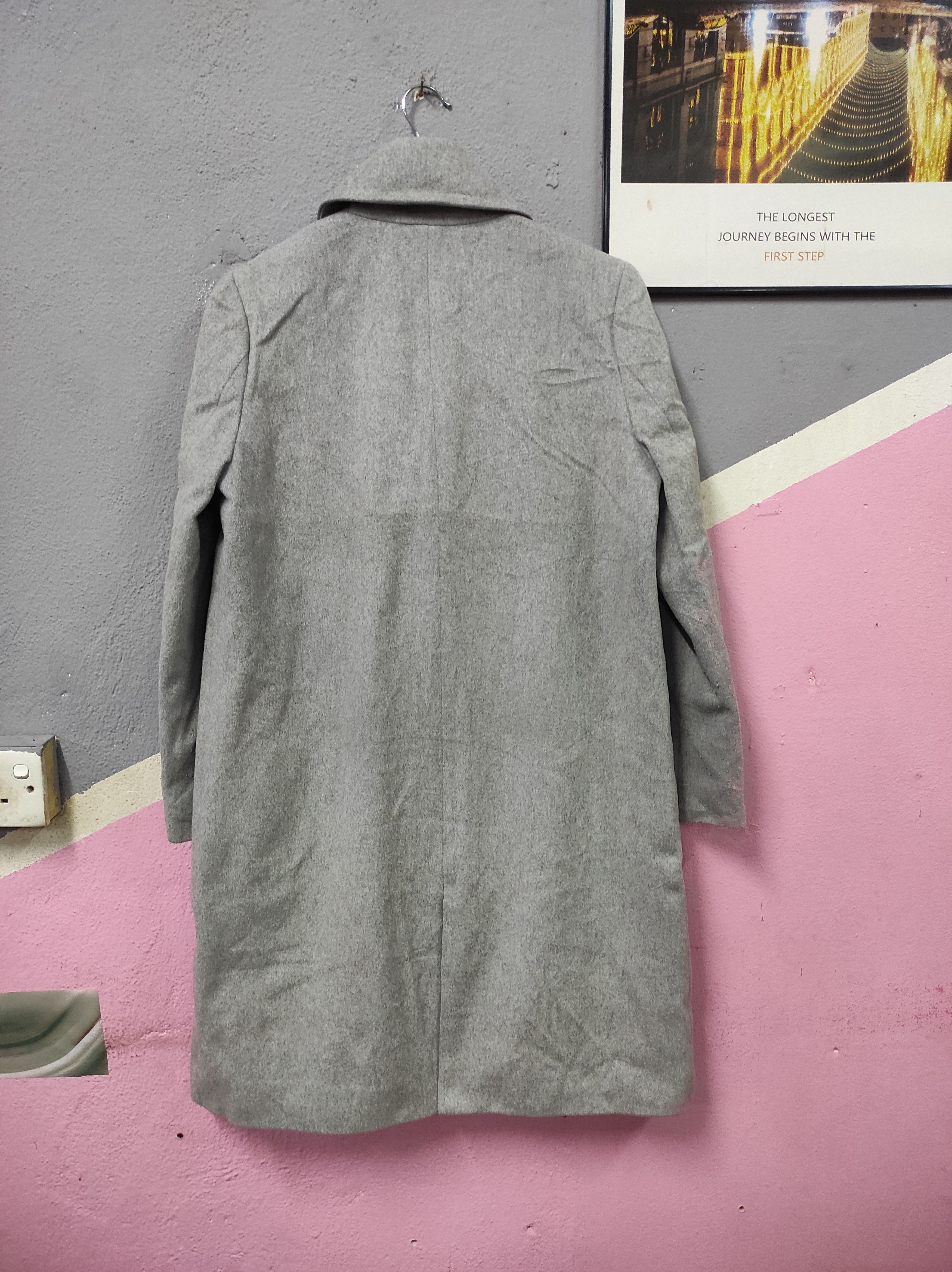 Other LAUTREAMONT ITALY DESIGNER COAT OVERCOAT LONG JACKET Size M / US 6-8 / IT 42-44 - 6 Thumbnail