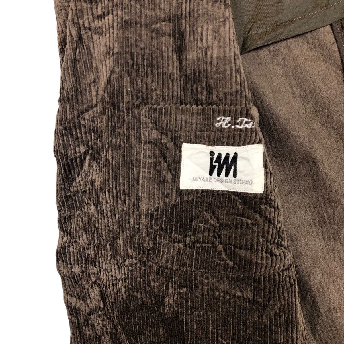 Issey Miyake Vintage 90s Issey Miyake Corduroy Coat Miyake Design Studio Size US L / EU 52-54 / 3 - 8 Thumbnail