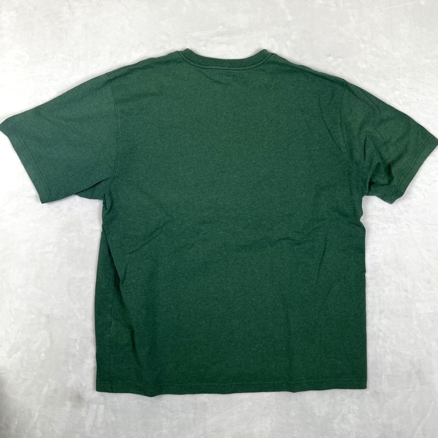 Carhartt Carhartt T-Shirt Pocket Knit Cotton Green XL Men Sun Faded Grunge Outdoor 2020-2029 Regular Crew Neck Short Sleeve Size US XL / EU 56 / 4 - 7 Thumbnail