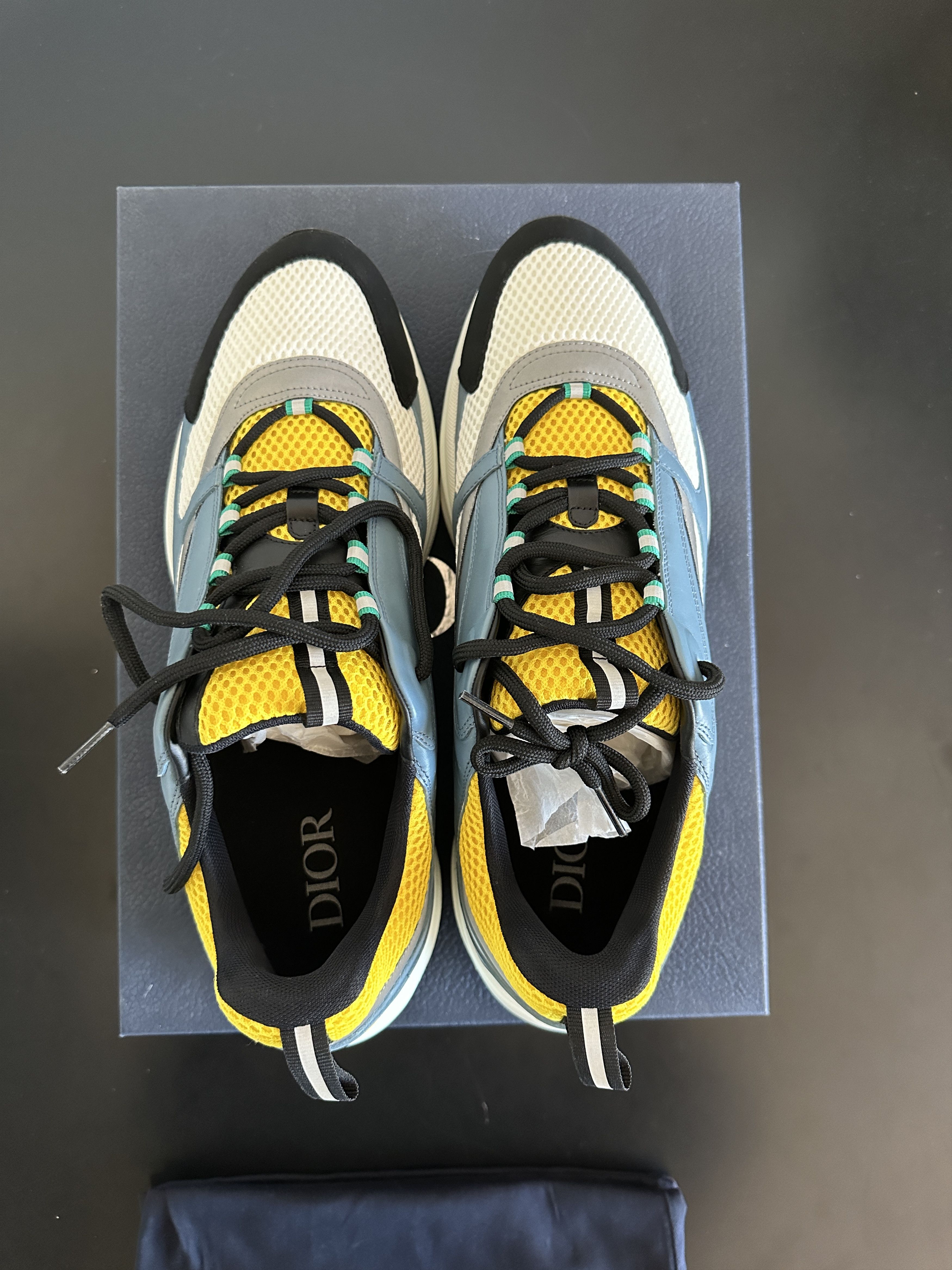Dior × Stussy Christian Dior X Stussy B22 Blue / Beige Technical Mesh Size US 15 / EU 48 - 5 Thumbnail