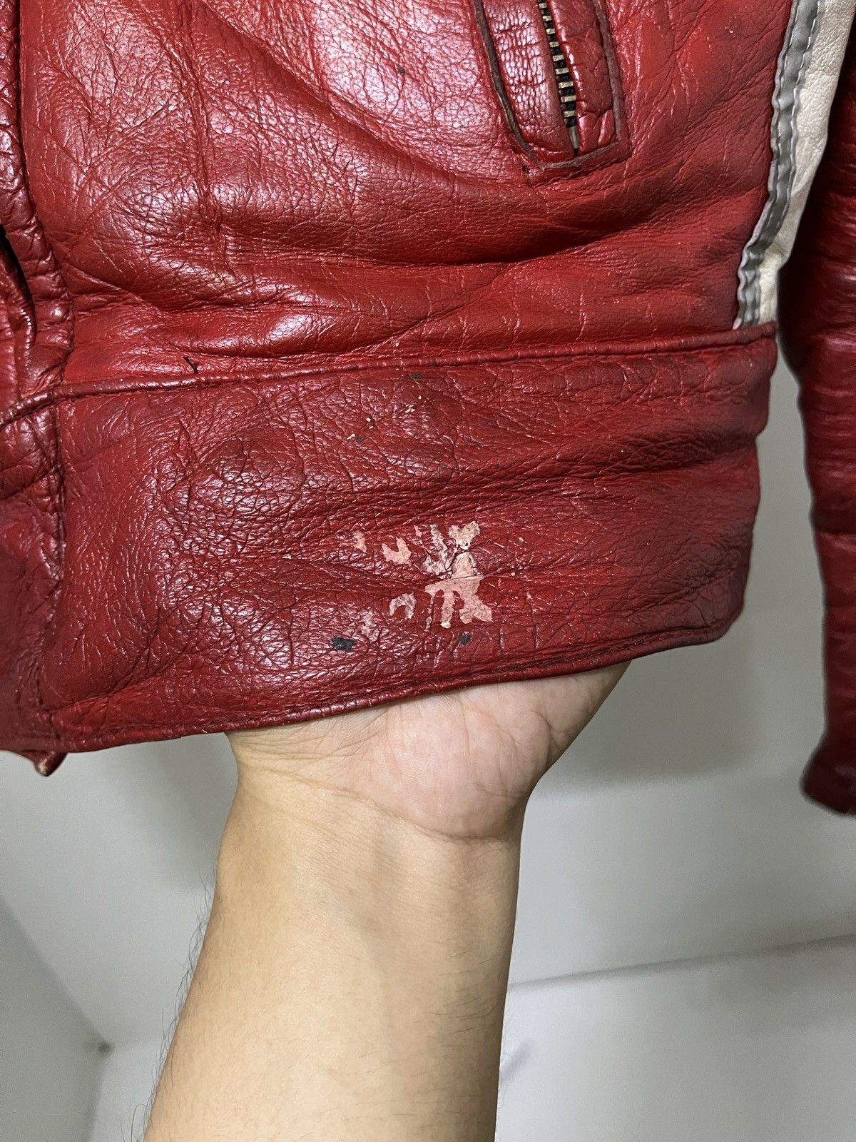 Vintage Vintage 70s Sweden Motorcycle Biker Jacket Size M / US 6-8 / IT 42-44 - 7 Thumbnail
