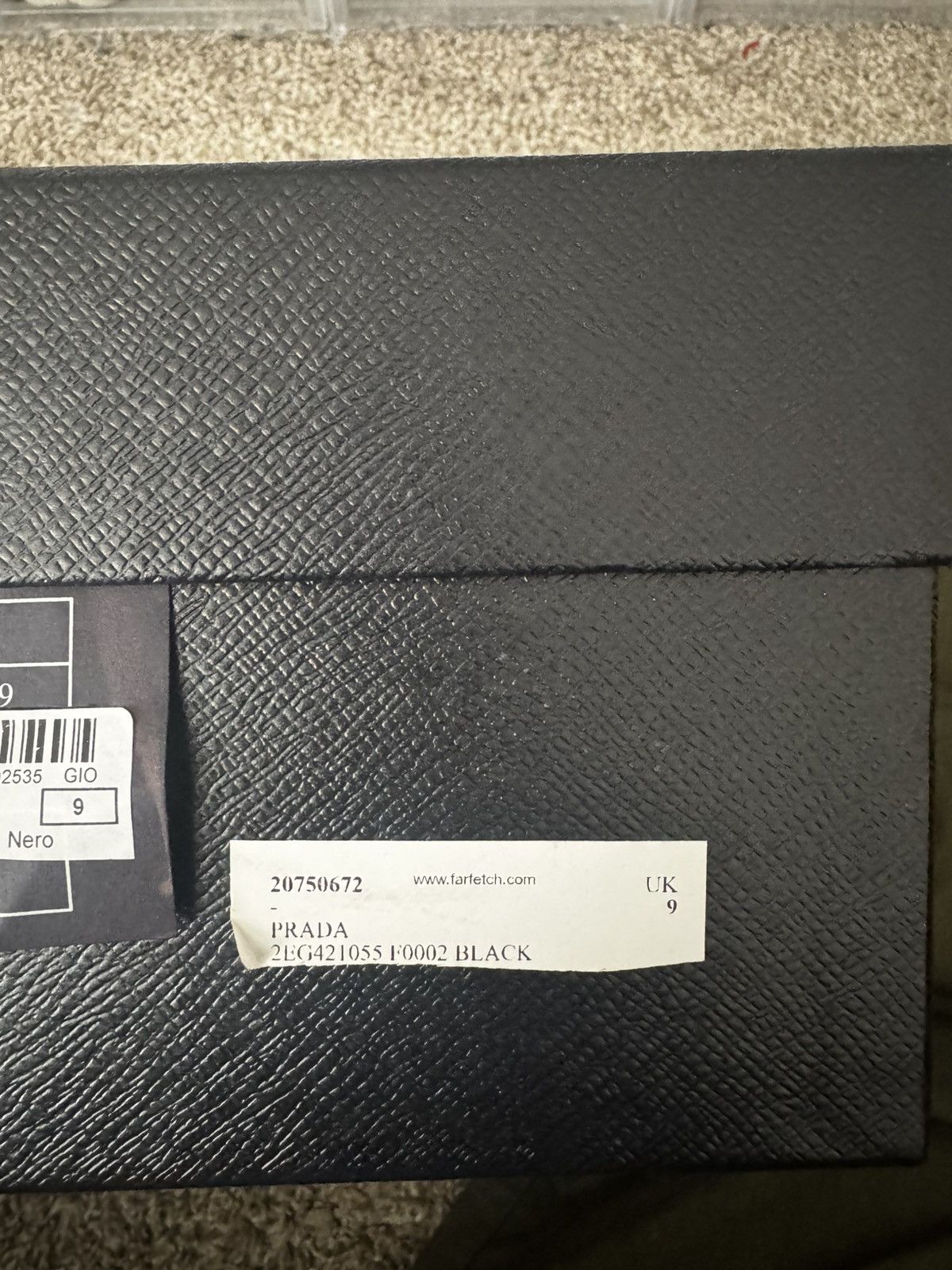 Prada Prada oblique lace up shoe Size US 10 / EU 43 - 11 Thumbnail