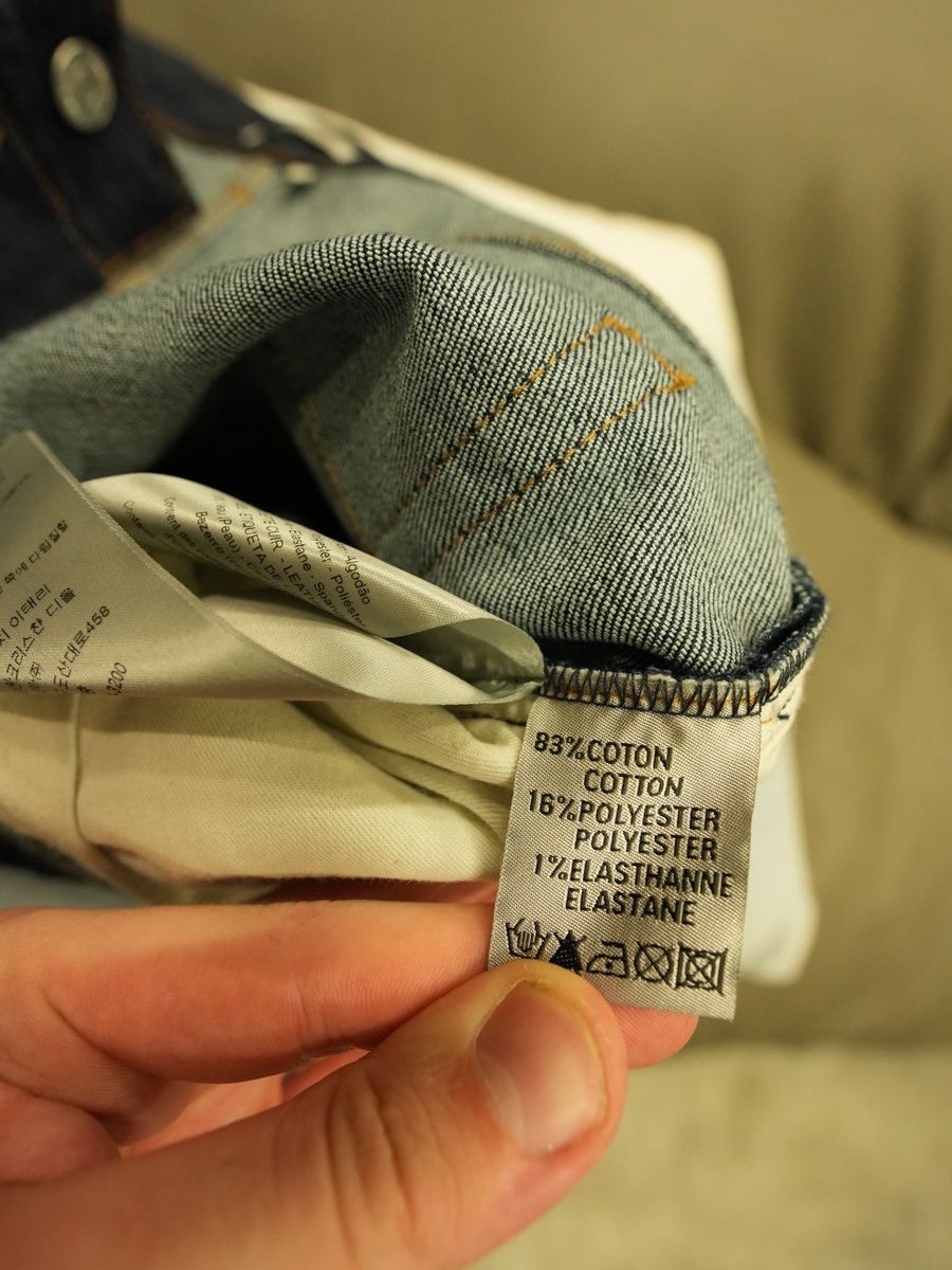 Dior Dior Oblique Raw Denim Jeans Size US 29 - 22 Thumbnail