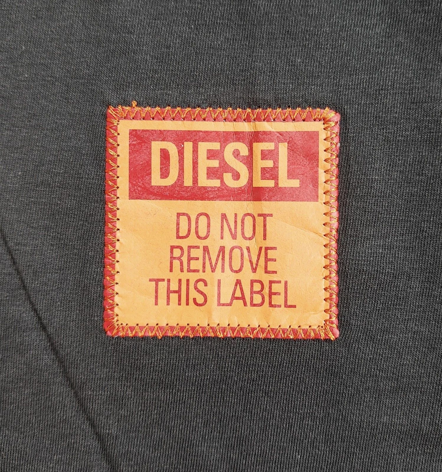 Diesel DIESEL Black T-Shirt With Logo Patch T 4119 Size US XS / EU 42 / 0 - 3 Thumbnail