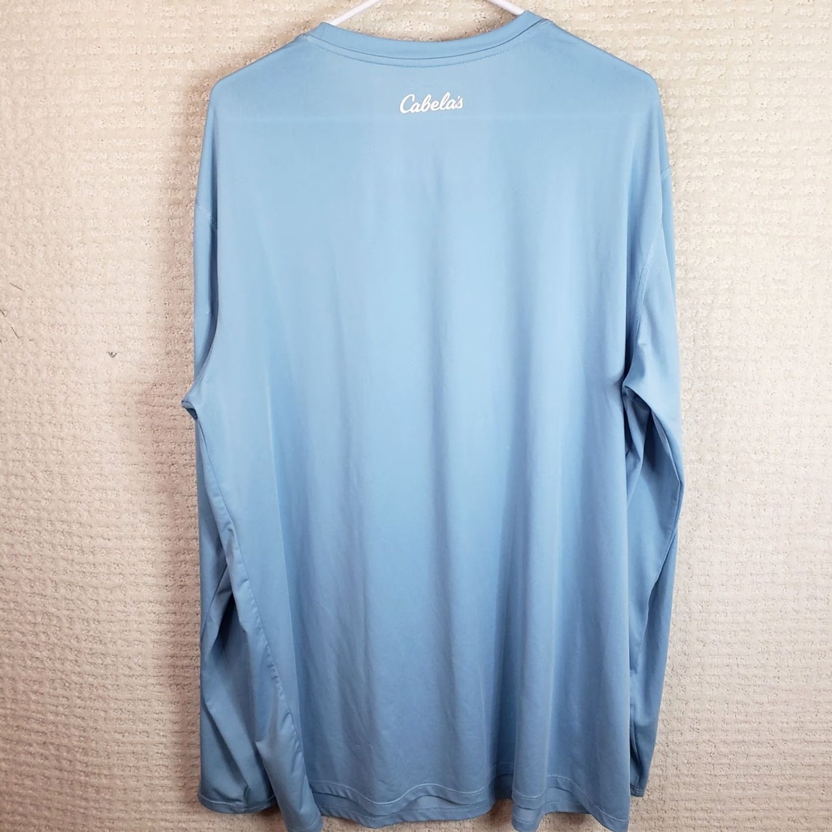 Vintage Cabela's Shirt Men's L Guidewear 50+UPF Sun Shirt Long Sleeve Blue Coolcore Size US L / EU 52-54 / 3 - 7 Thumbnail
