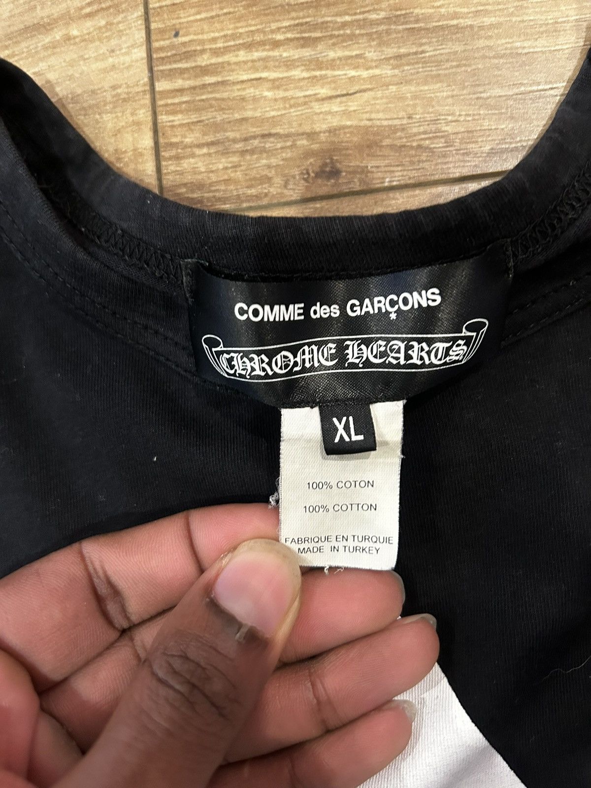 Chrome Hearts × Comme des Garcons × Dover Street Market Chrome Hearts x Comme des Garçons x Dover Street Market Size US S / EU 44-46 / 1 - 4 Thumbnail