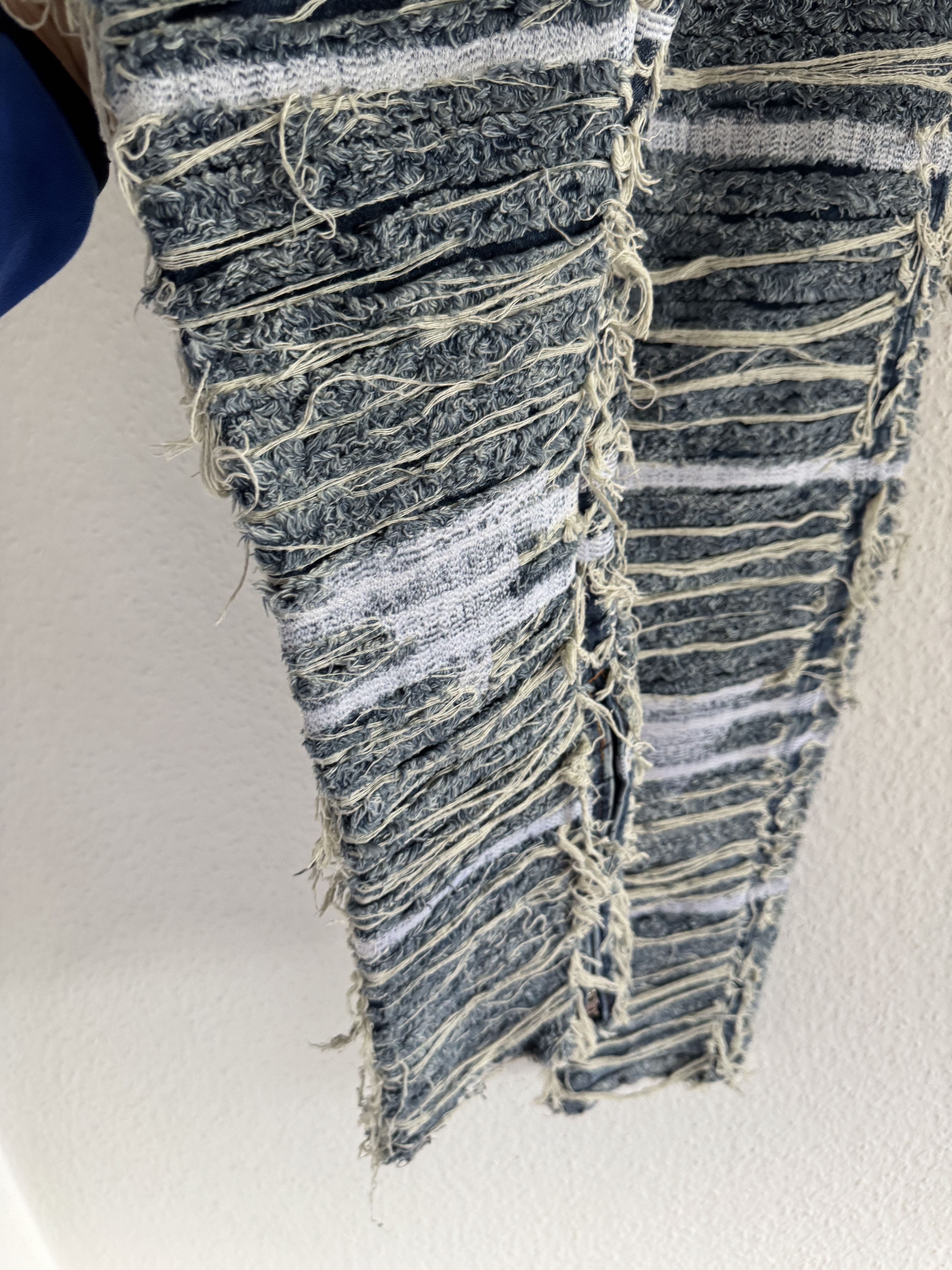1017 ALYX 9SM × Blackmeans Distressed Shredded Blackmeans x Alyx Pants Size US 34 / EU 50 - 10 Thumbnail