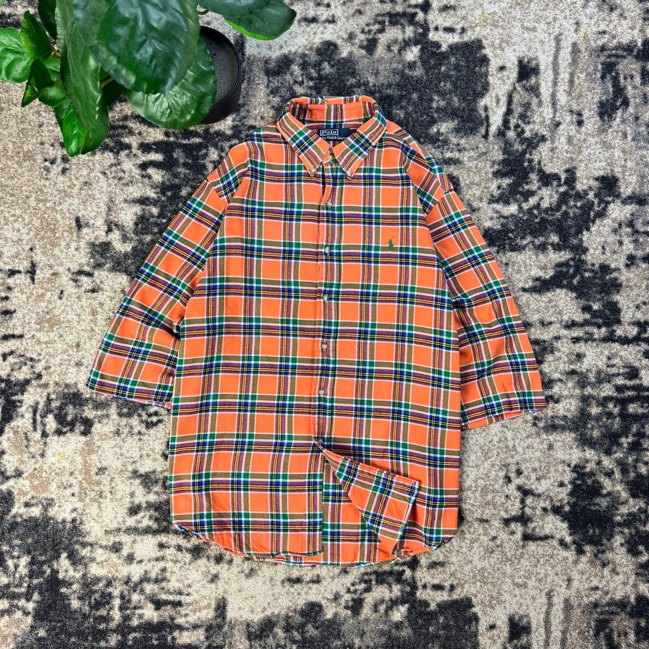 Polo Ralph Lauren Polo Ralph Lauren Vintage Plaid Flannel Button Up Shirt Size US XL / EU 56 / 4 - 1 Thumbnail