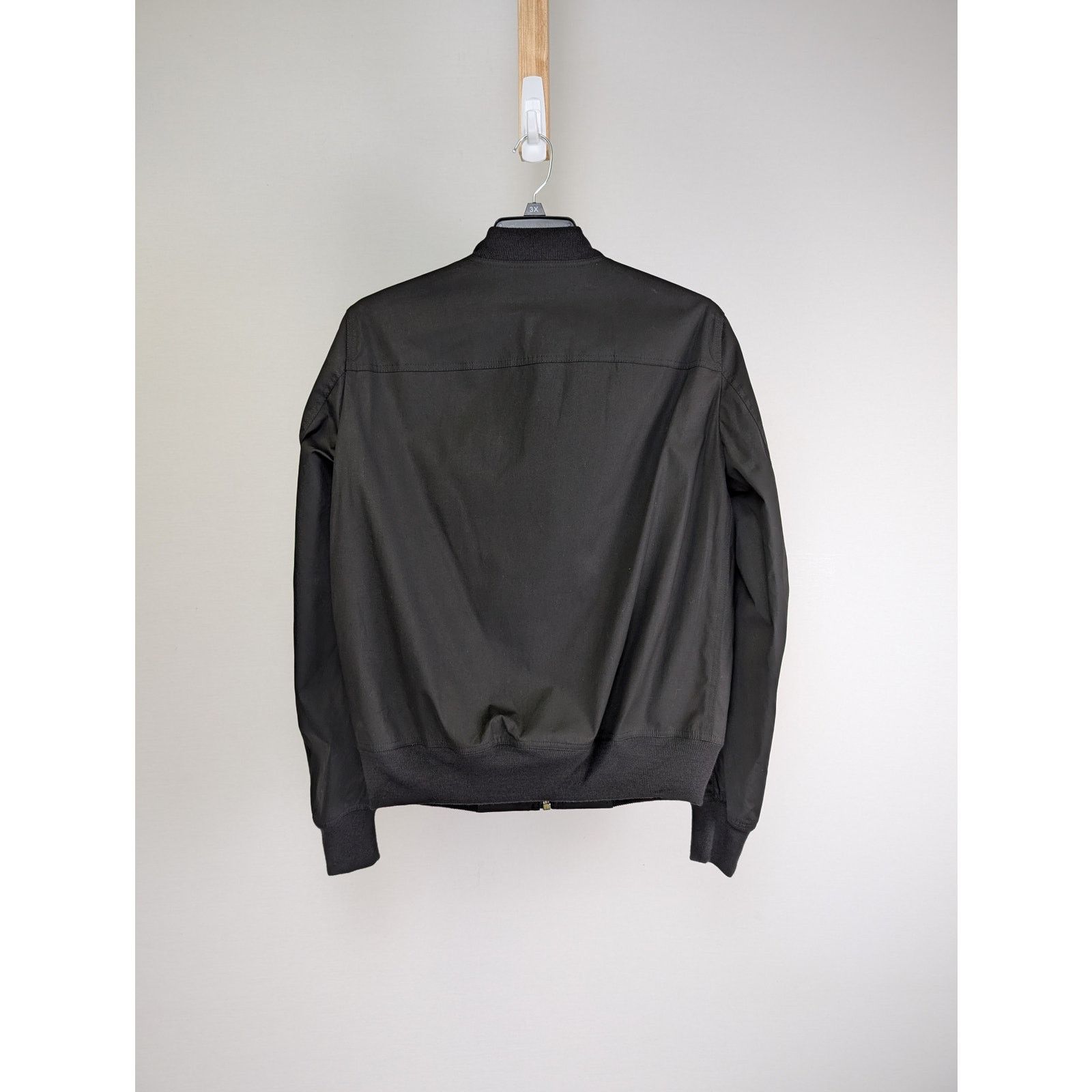 Rick Owens o1rshd1 Reversible Flight Jacket in Black/Black Plaid Size US M / EU 48-50 / 2 - 10 Thumbnail