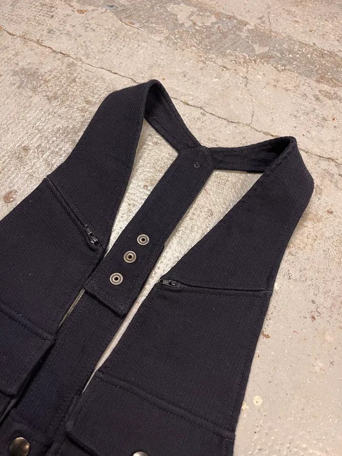 Maison Margiela FW2013 Maison Margiela Navy Corduroy Cargo Tactical Vest Size US S / EU 44-46 / 1 - 4 Thumbnail