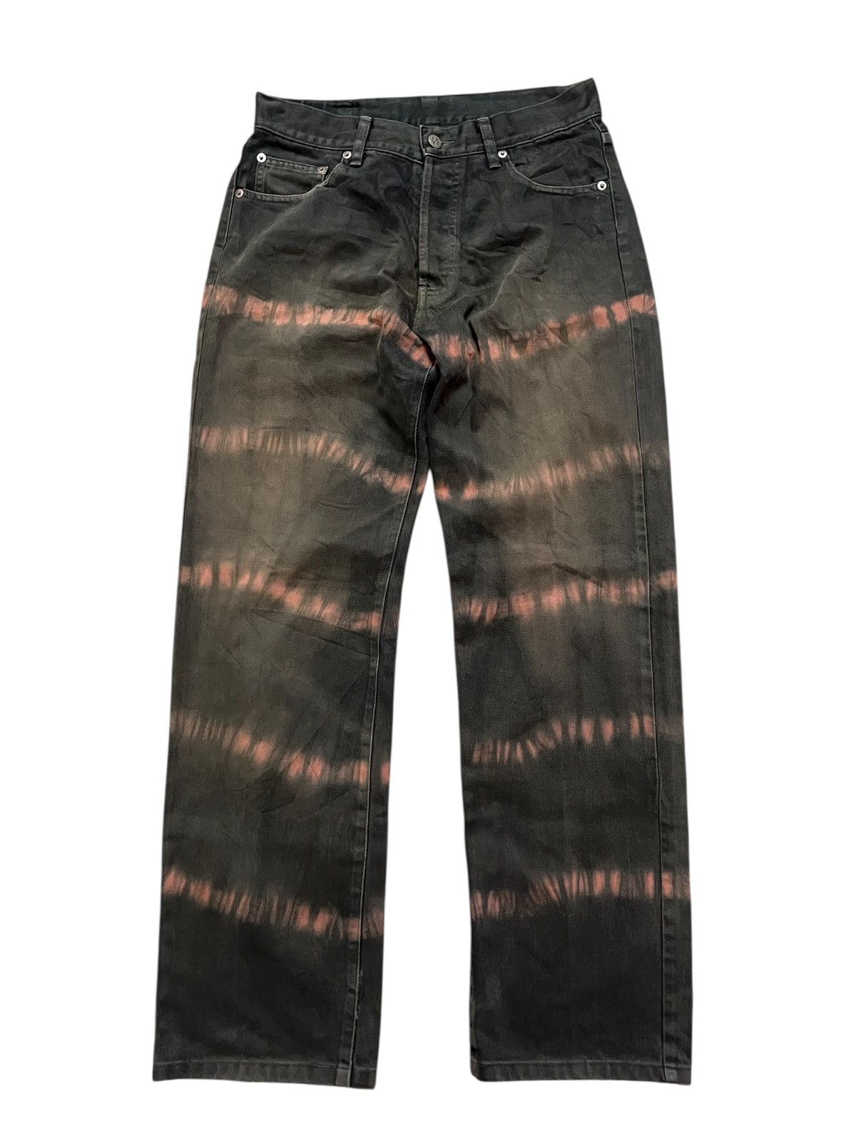 Designer Japanese Brand Inspired by Hysteric Glamour Bleach Design Size US 30 / EU 46 - 1 Thumbnail