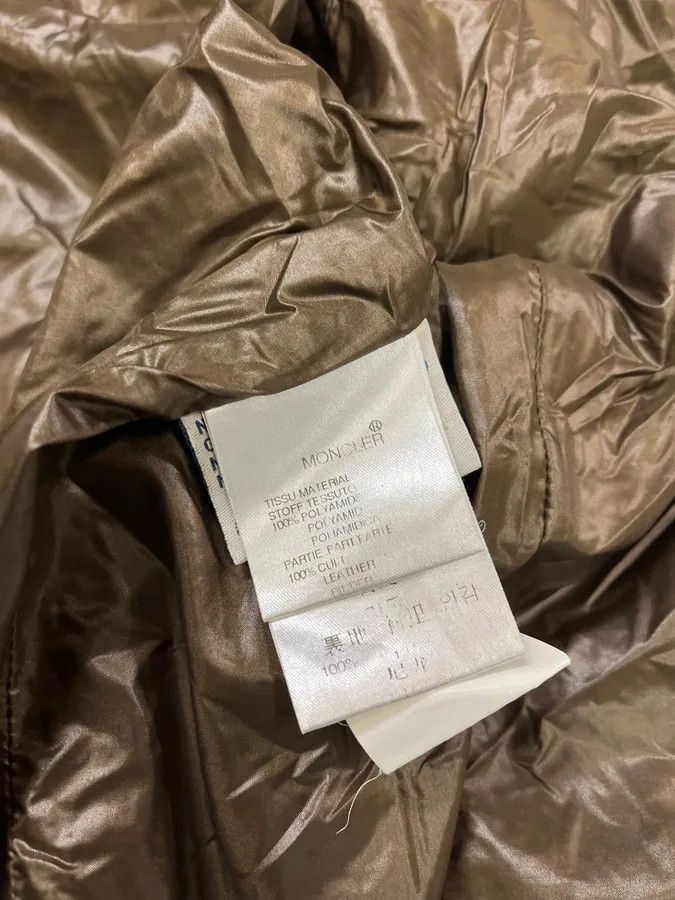 Moncler Moncler Brown Quilted Biker Puffer Jacket Size US S / EU 44-46 / 1 - 12 Thumbnail