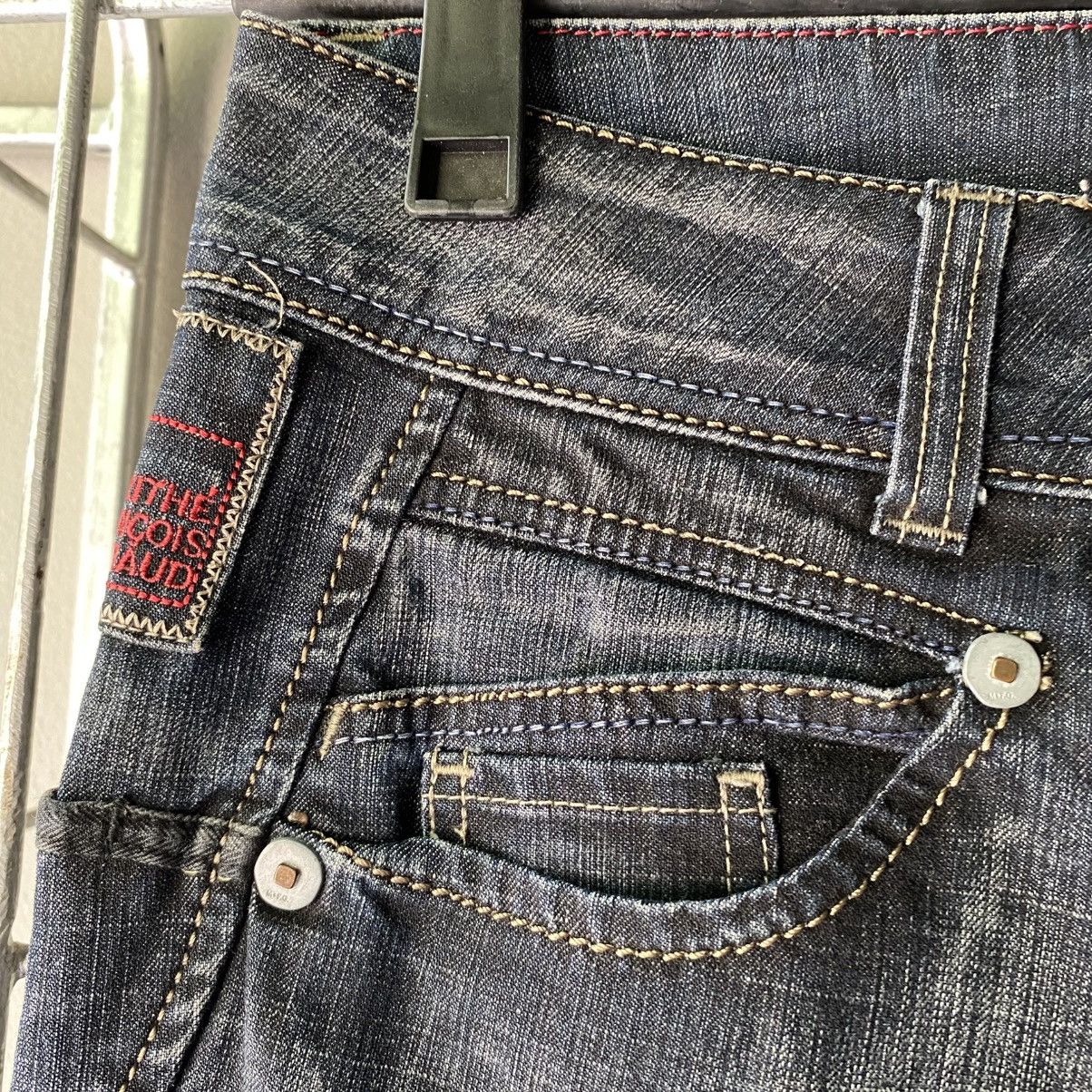 Marithe + Francois Girbaud MARITHE FRANCOIS GIRBAUD Dark Wash Bootcut Jeans Size US 32 / EU 48 - 7 Thumbnail