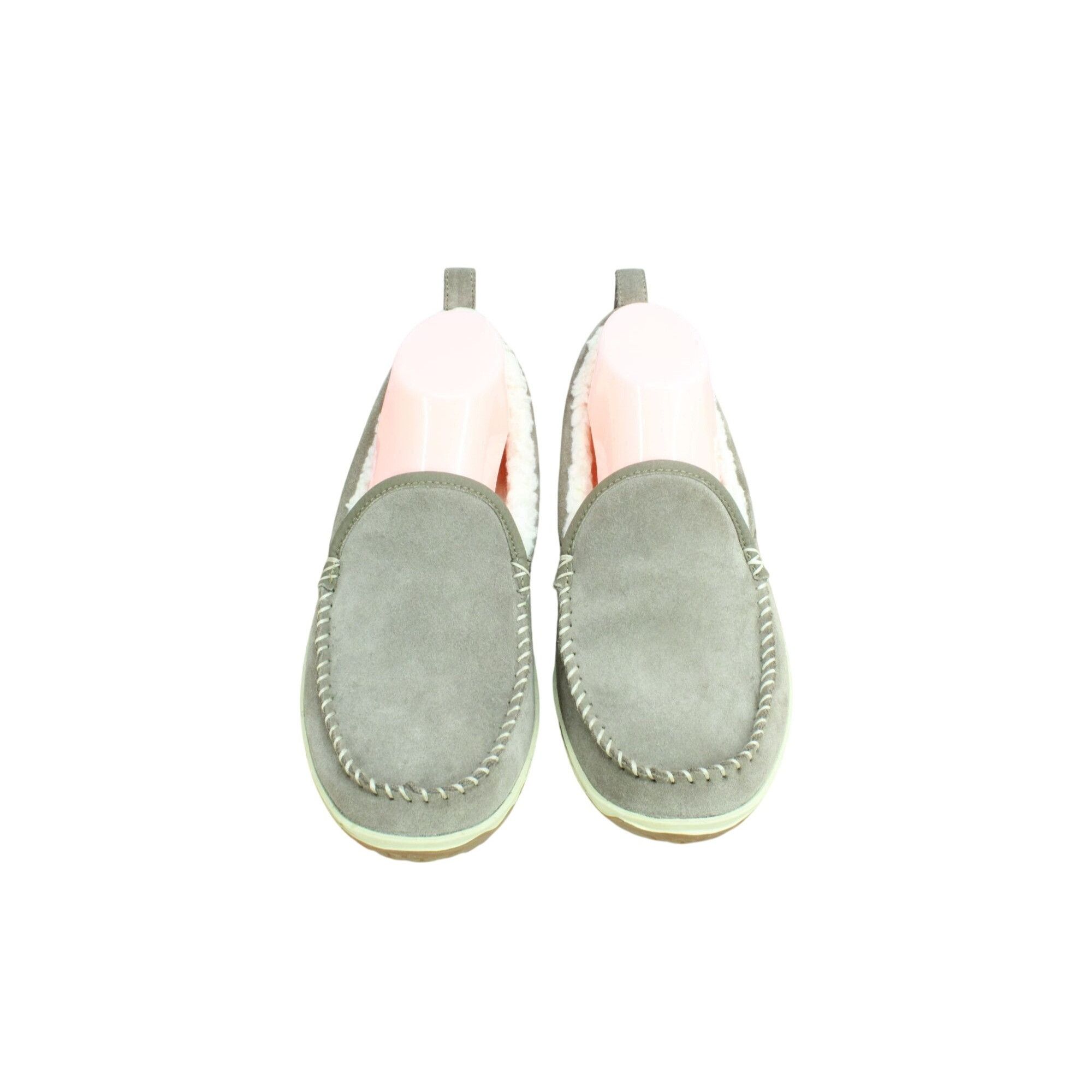 L.L. Bean × Maine Mountain Moccasin LL Bean Dark Cement Suede Lined Mountain Moccasin Slippers Size US 9 / IT 39 - 5 Thumbnail