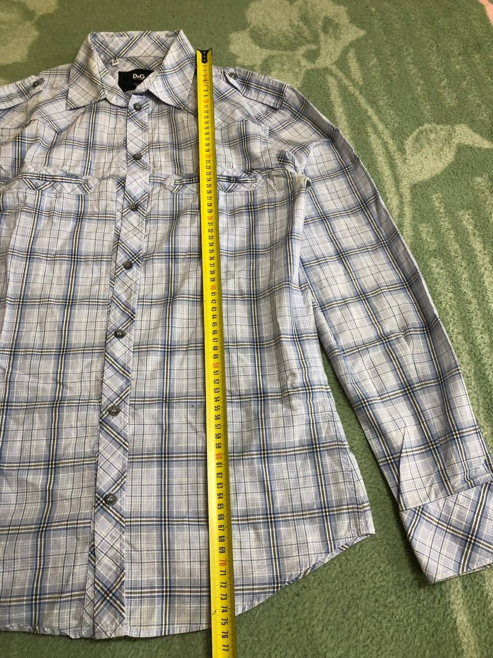 Dolce & Gabbana D&G DOLCE & GABBANA SLIM Dress Shirt ITALY Mens Button Down Size US M / EU 48-50 / 2 - 10 Thumbnail