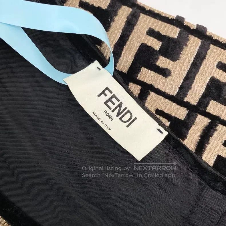 Other Fendi Viscose fiber floral all-over print half skirt Size 24" / US 00 / IT 34 - 4 Thumbnail