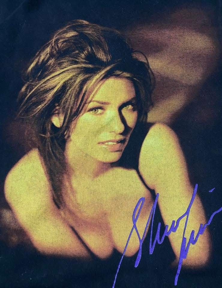 Band Tees Vintage 90’s Shania Twain Rare Item Naked Big Boobs Size US L / EU 52-54 / 3 - 5 Thumbnail