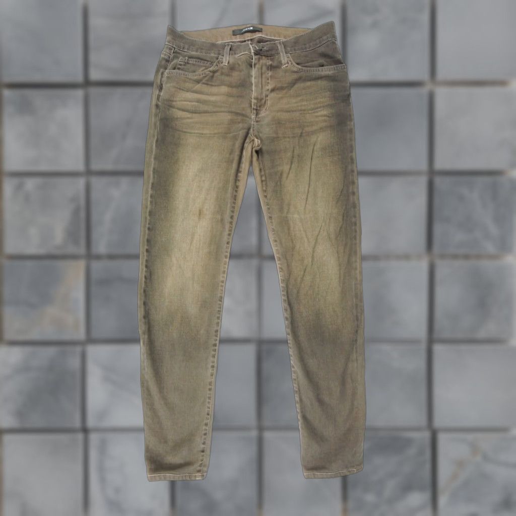 Vintage Joe's Jeans Jeans Mens 32 Brown Denim Straight Waist 32 Inseam 33 Pockets Stretch Regular Bottoms Mens Size US 32 / EU 48 - 1 Thumbnail