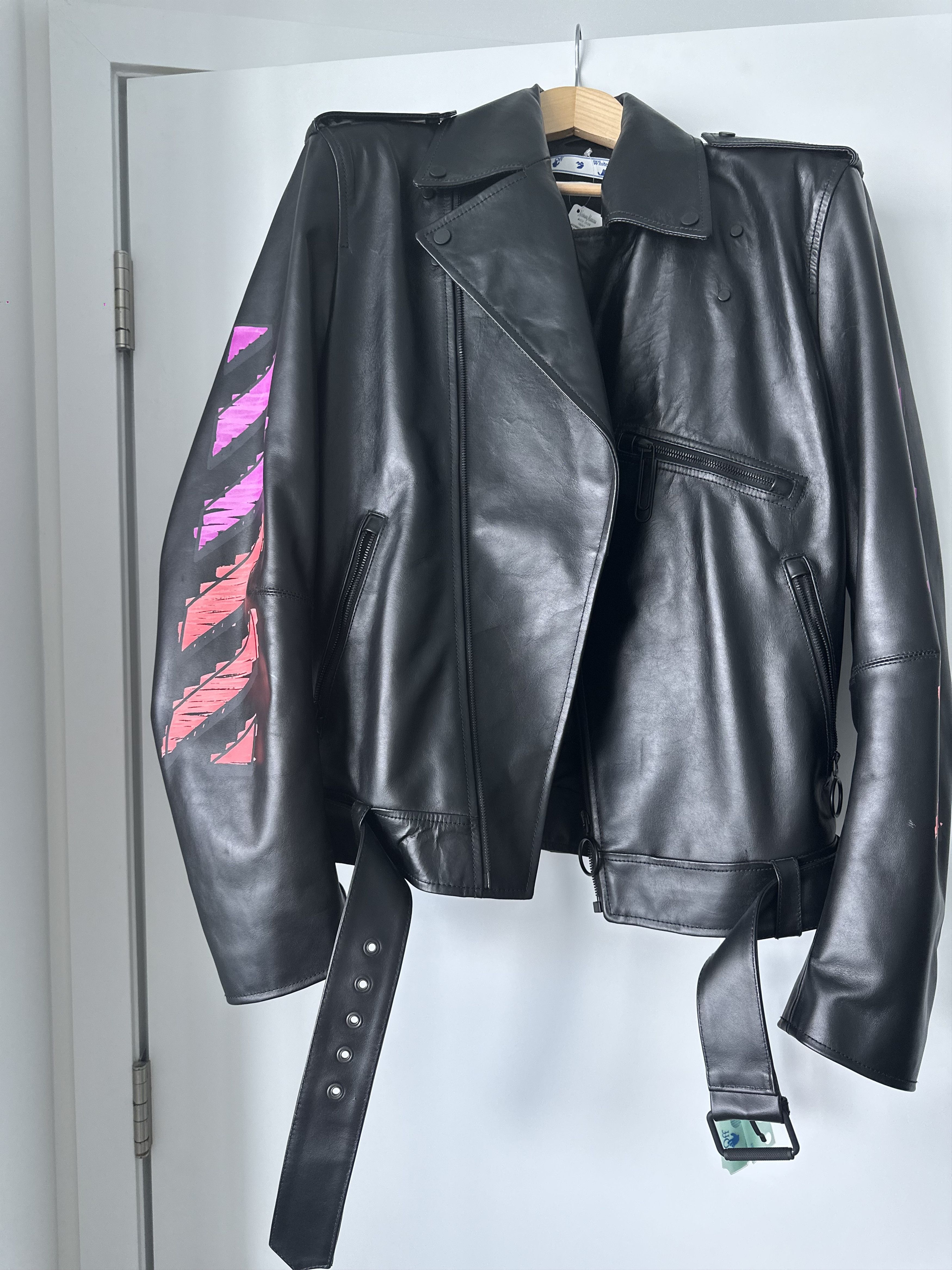 Virgil Abloh 🔥Off-White “Hand Spray Arrows” Virgil Abloh – NWT Size US XXL / EU 58 / 5 - 4 Thumbnail