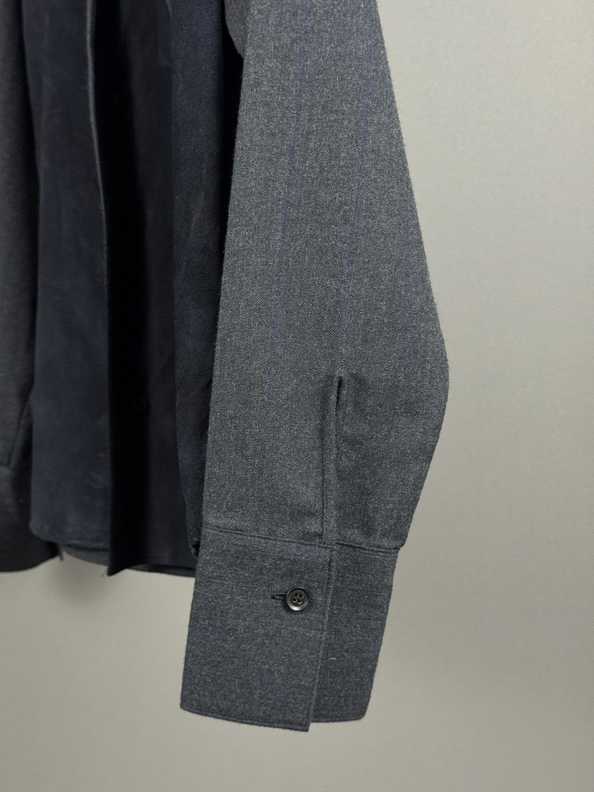 Yohji Yamamoto VERY RARE Yohji Yamamoto Noir Kangaroo Suede shirt Size US S / EU 44-46 / 1 - 3 Thumbnail
