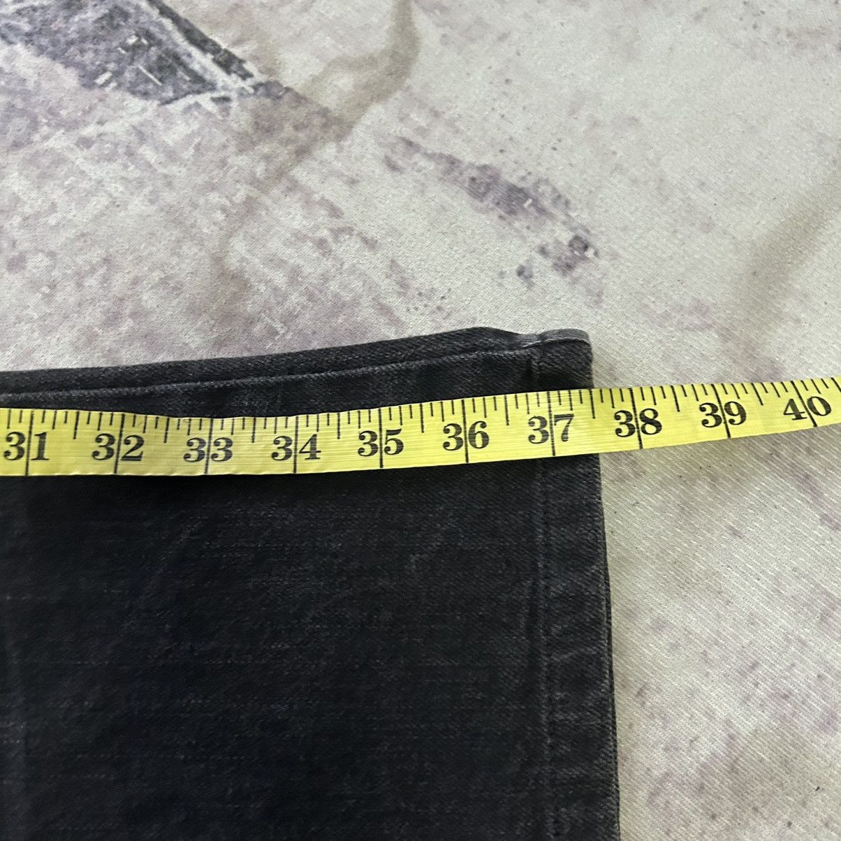Tornado Mart Tornado Mart Flared Punk Allblack Jeans Size US 34 / EU 50 - 20 Thumbnail