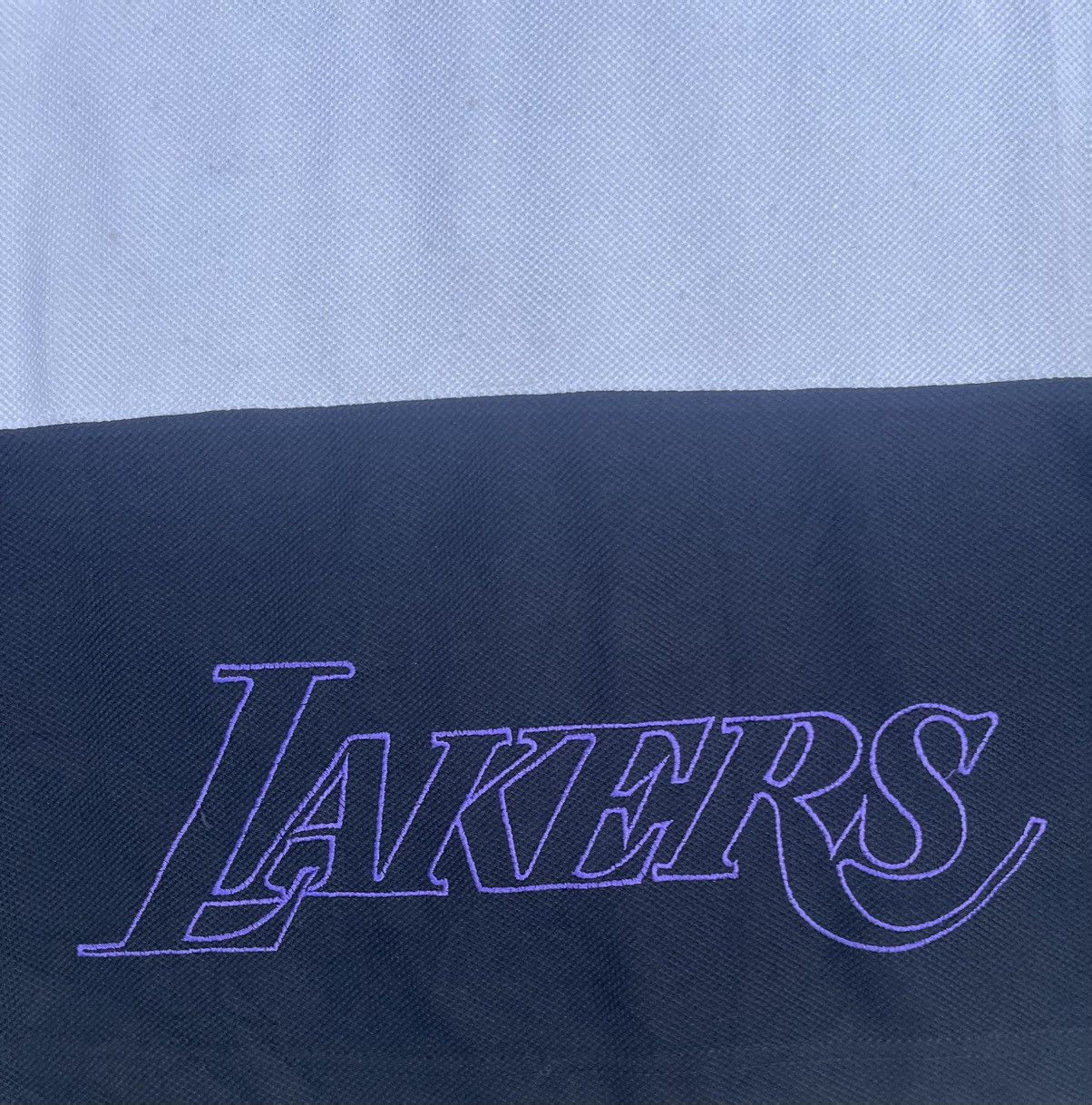 Starter Vintage Starter NBA Lakers Zip-Up Jacket Size US M / EU 48-50 / 2 - 11 Thumbnail