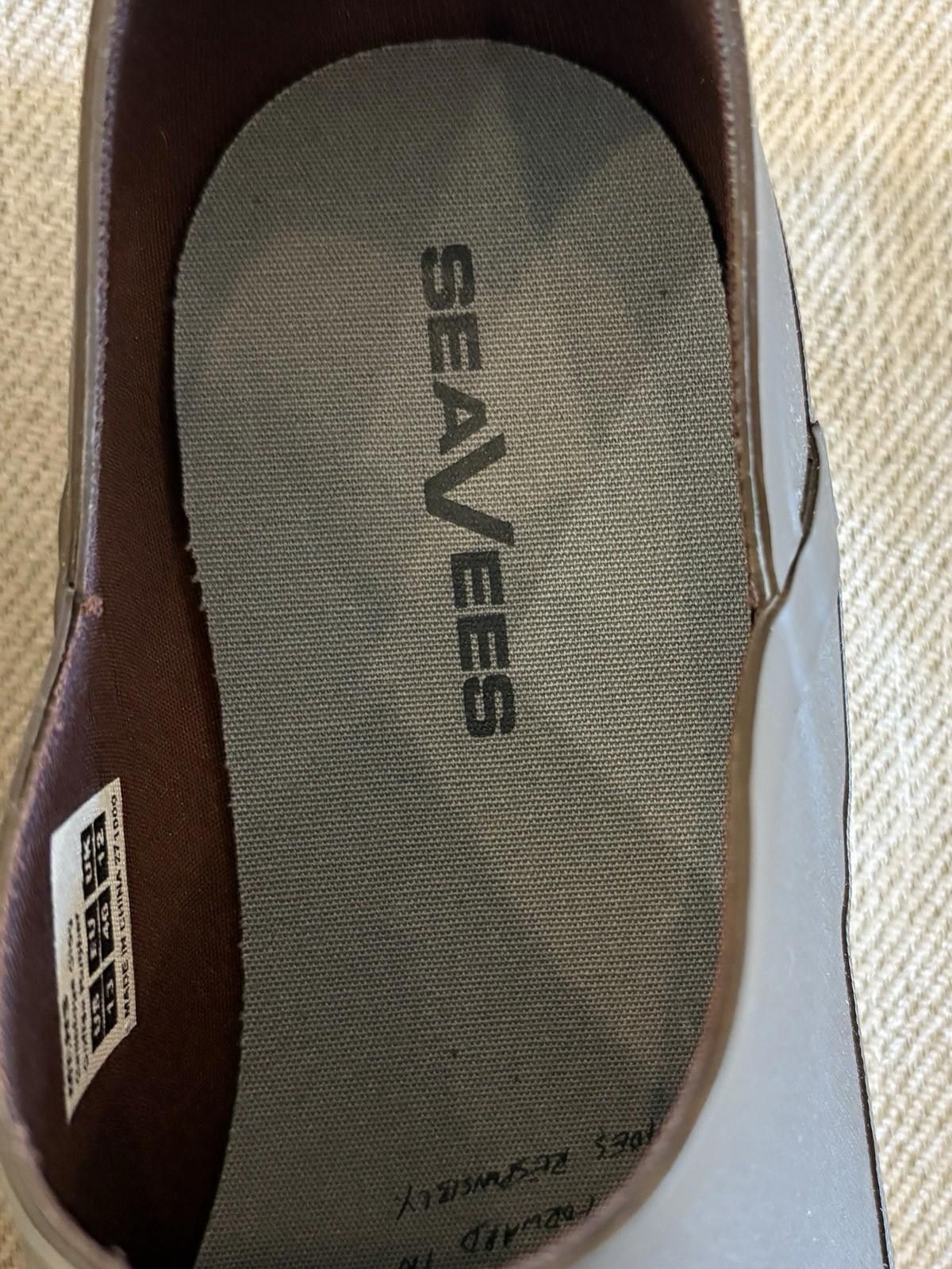 SeaVees Seavees Clog Coffee Rubber Men's Size 13 Waterproof Shoes Size US 13 / EU 46 - 6 Thumbnail