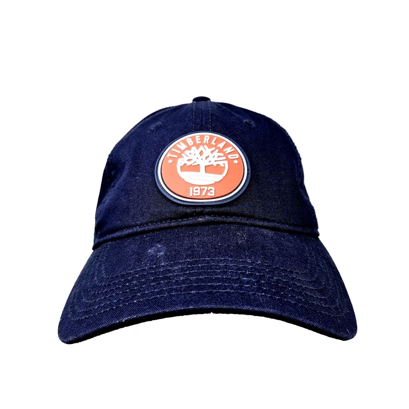 Timberland Timberland Logo Navy Blue Snapback Hat Adjustable Adult Men Size ONE SIZE - 2 Thumbnail