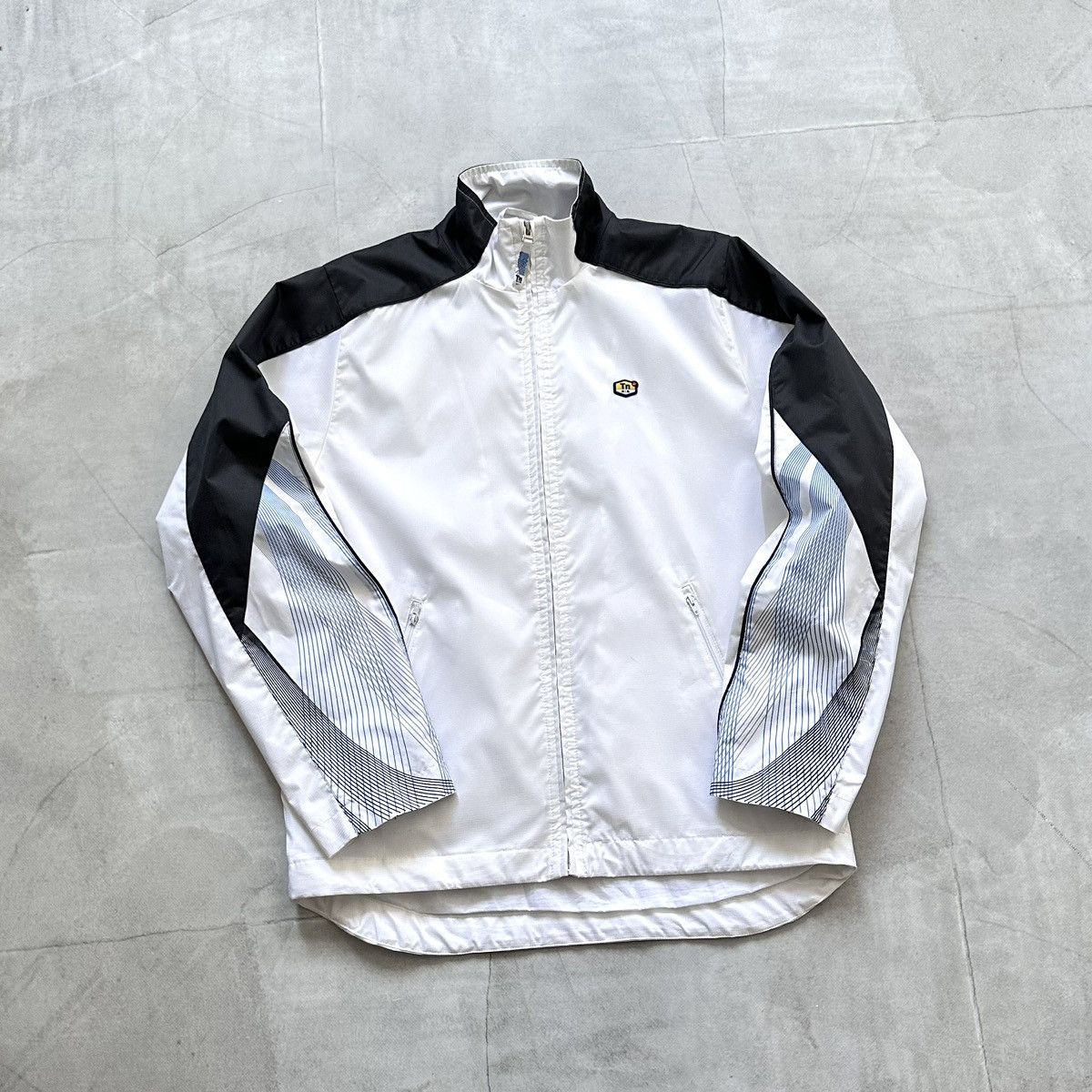 Nike 00s Nike TN Plus AirMax Vintage Nylon Track Jacket Drill Size US S / EU 44-46 / 1 - 1 Thumbnail