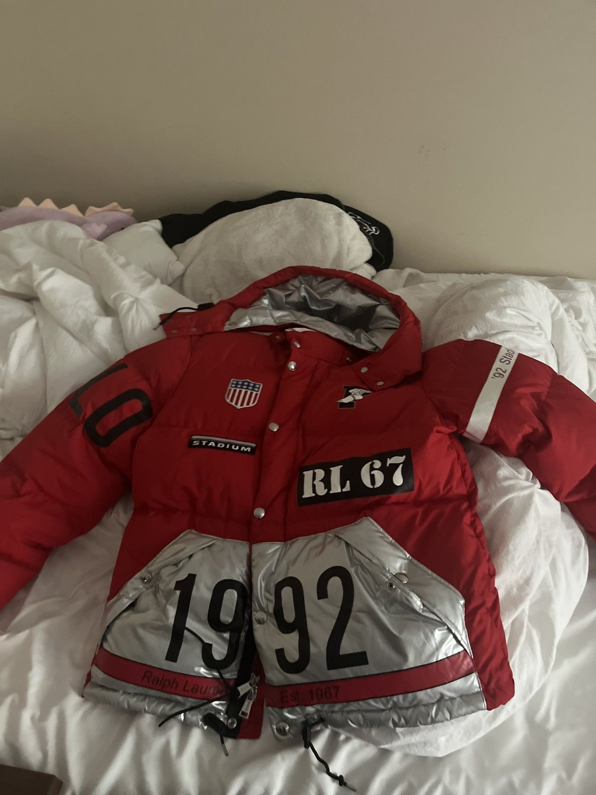 Polo Ralph Lauren 1992 stadium goods polo puffer. Size US M / EU 48-50 / 2 - 3 Thumbnail