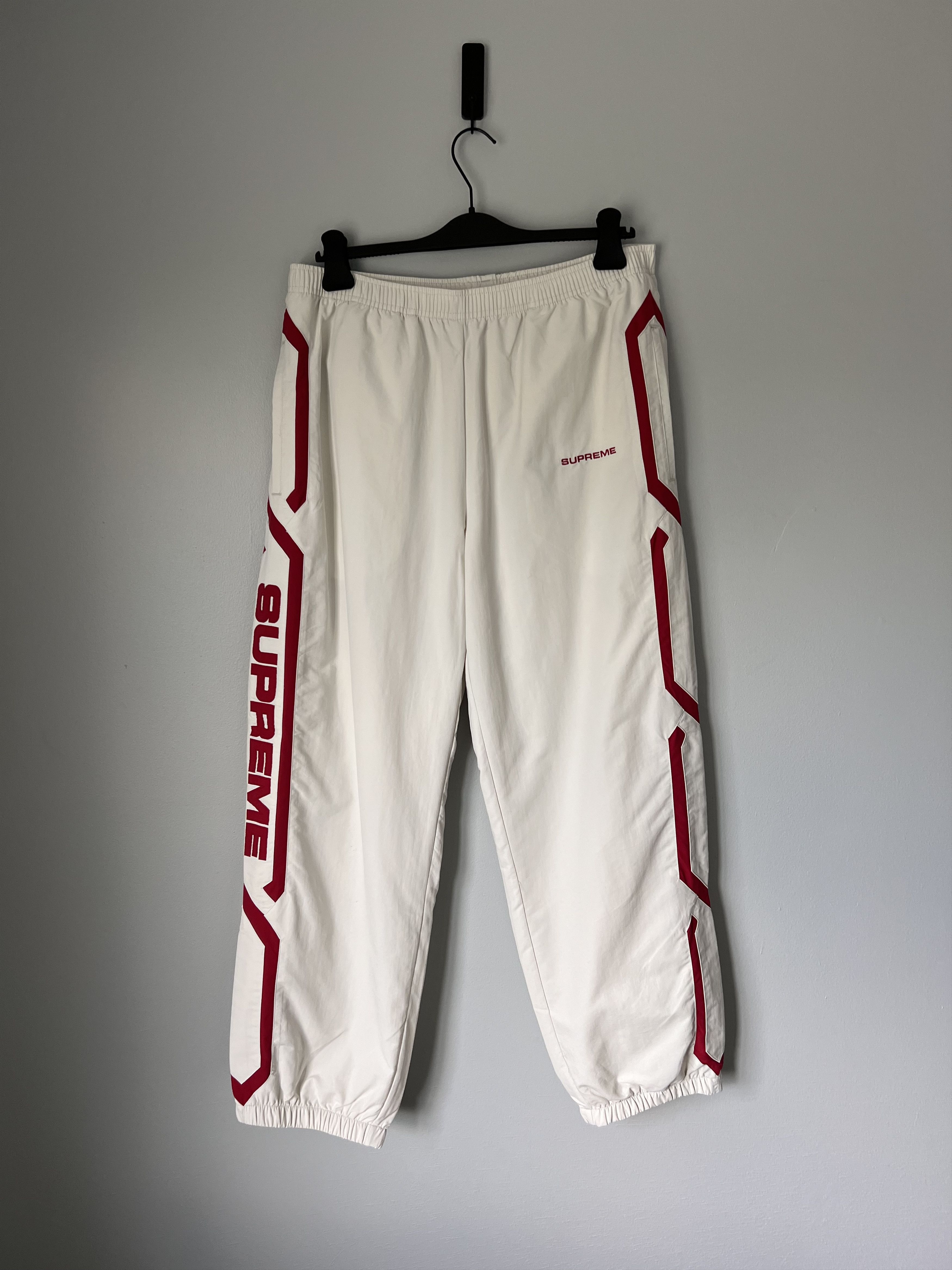 Supreme Supreme Inset Link Track Pants in White | Grailed 