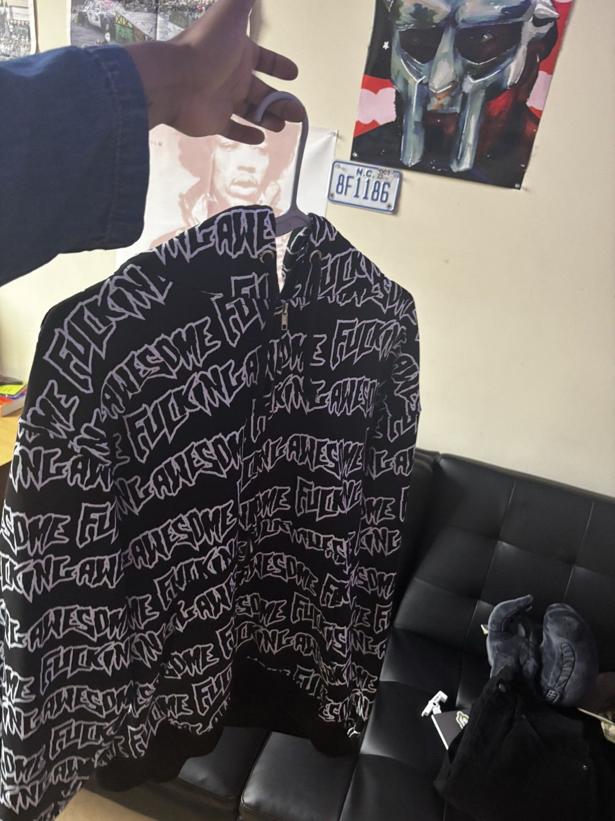 Bruce Lee × Fucking Awesome FUCKING AWESOME Karate Hoodie XL