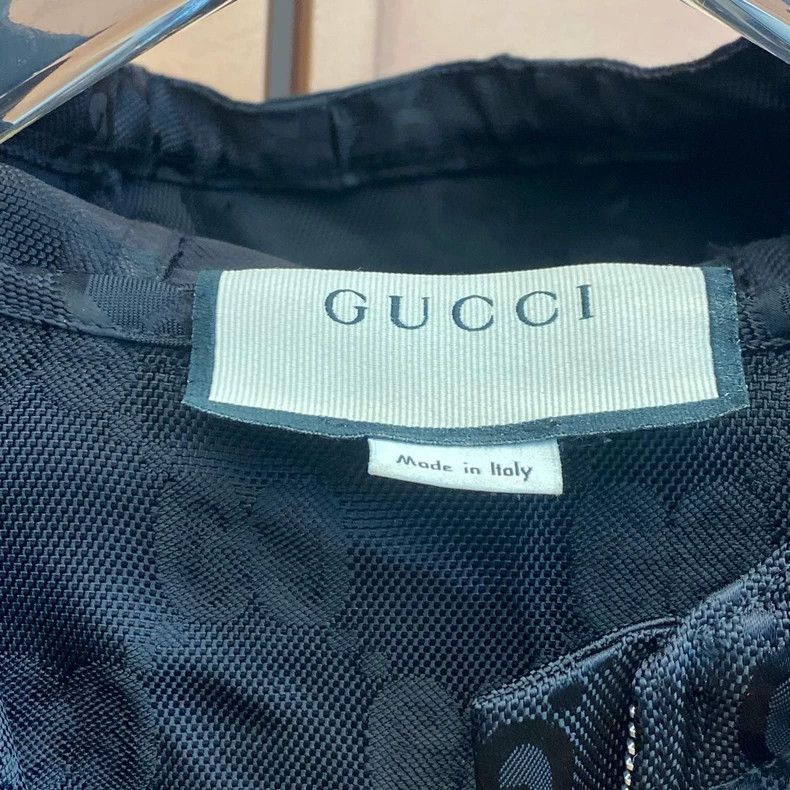 Gucci Gucci Black dark pattern old flower full print hooded windb Size US M / EU 48-50 / 2 - 3 Thumbnail