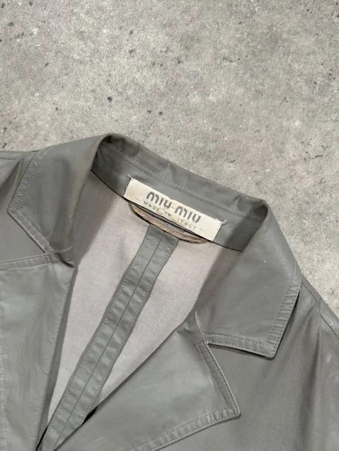 Miu Miu Miu Miu Coat 1999 Jacket Blazer Top Shirt Bomber bag EX0112 Size S / US 4 / IT 40 - 5 Thumbnail