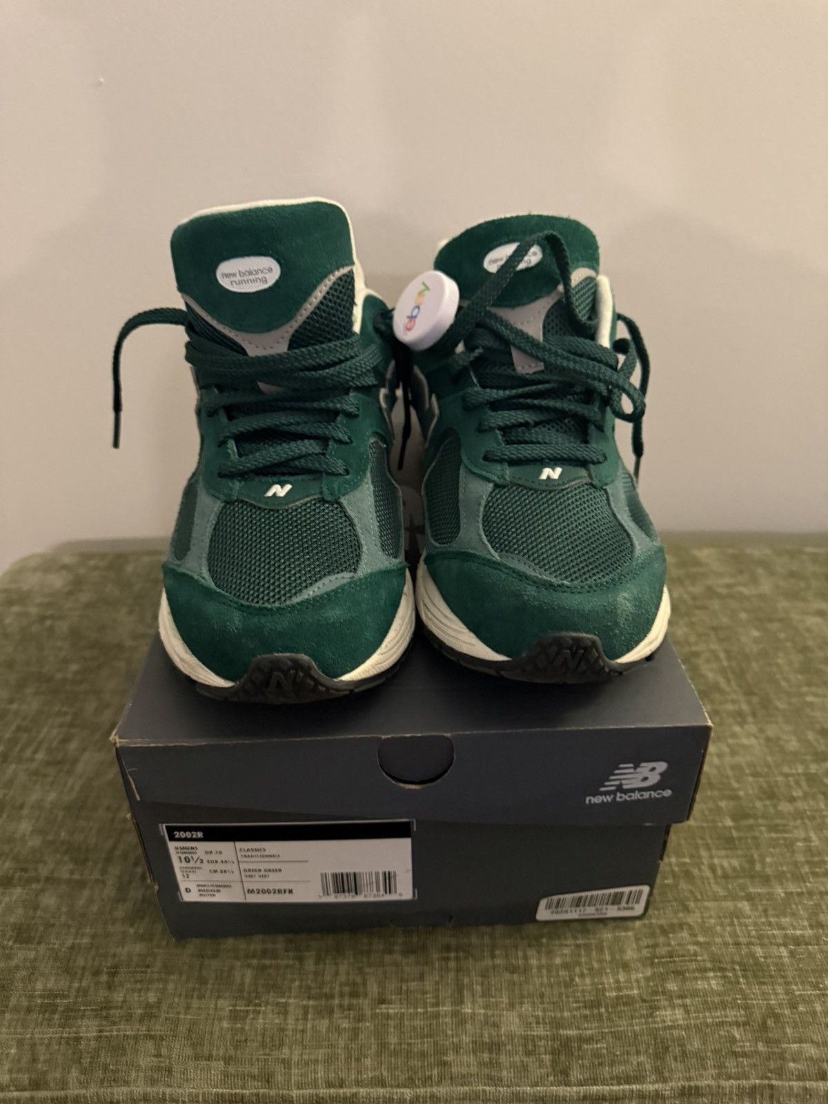 J.Crew × New Balance New Balance 998 x J Crew “Poison” Green  display picture 2
