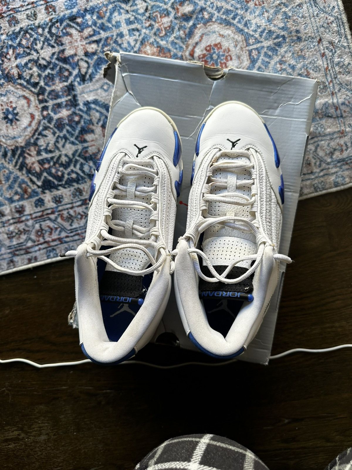 Jordan Brand Jordan 14 hyper royal Size US 9 / EU 42 - 1 Thumbnail