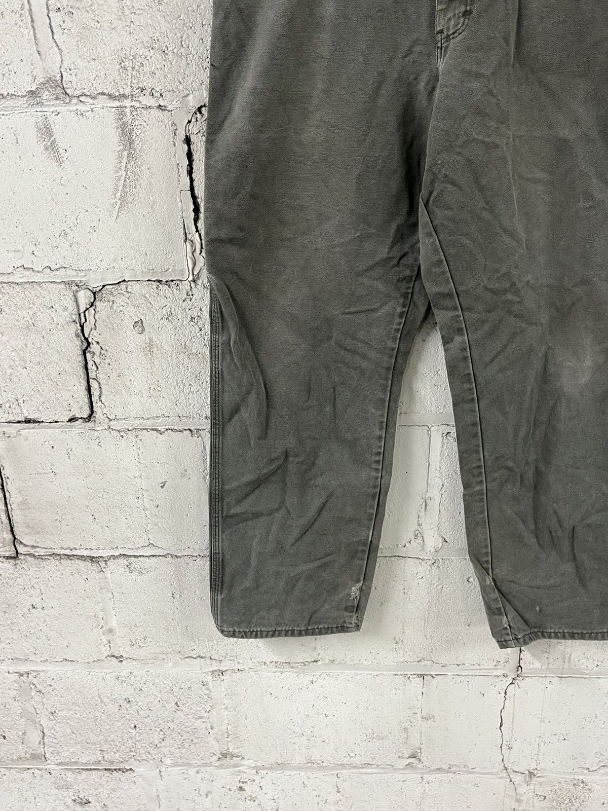 Carhartt Vintage dickies faded green carpenter cargo pants baggy Size US 36 / EU 52 - 10 Thumbnail