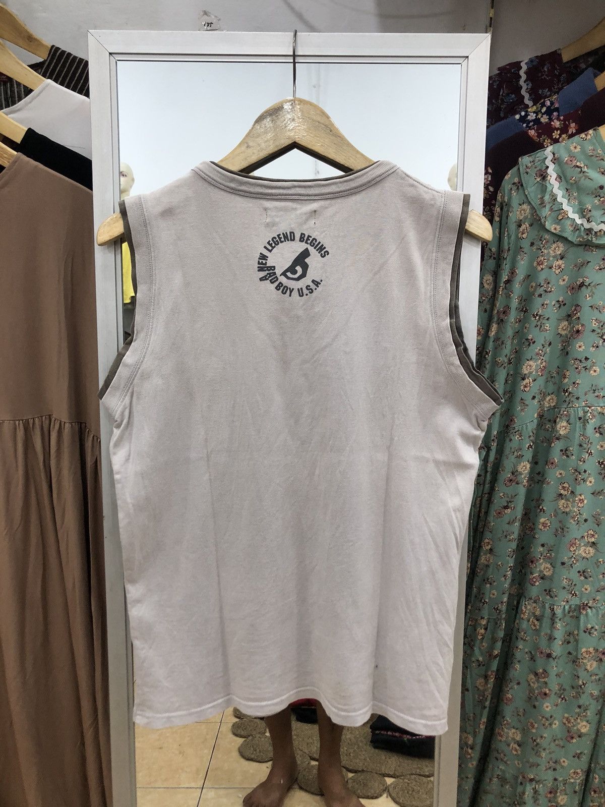 If Six Was Nine × Japanese Brand Y2k Badboy Double Layer Tank Tops Size US M / EU 48-50 / 2 - 5 Thumbnail