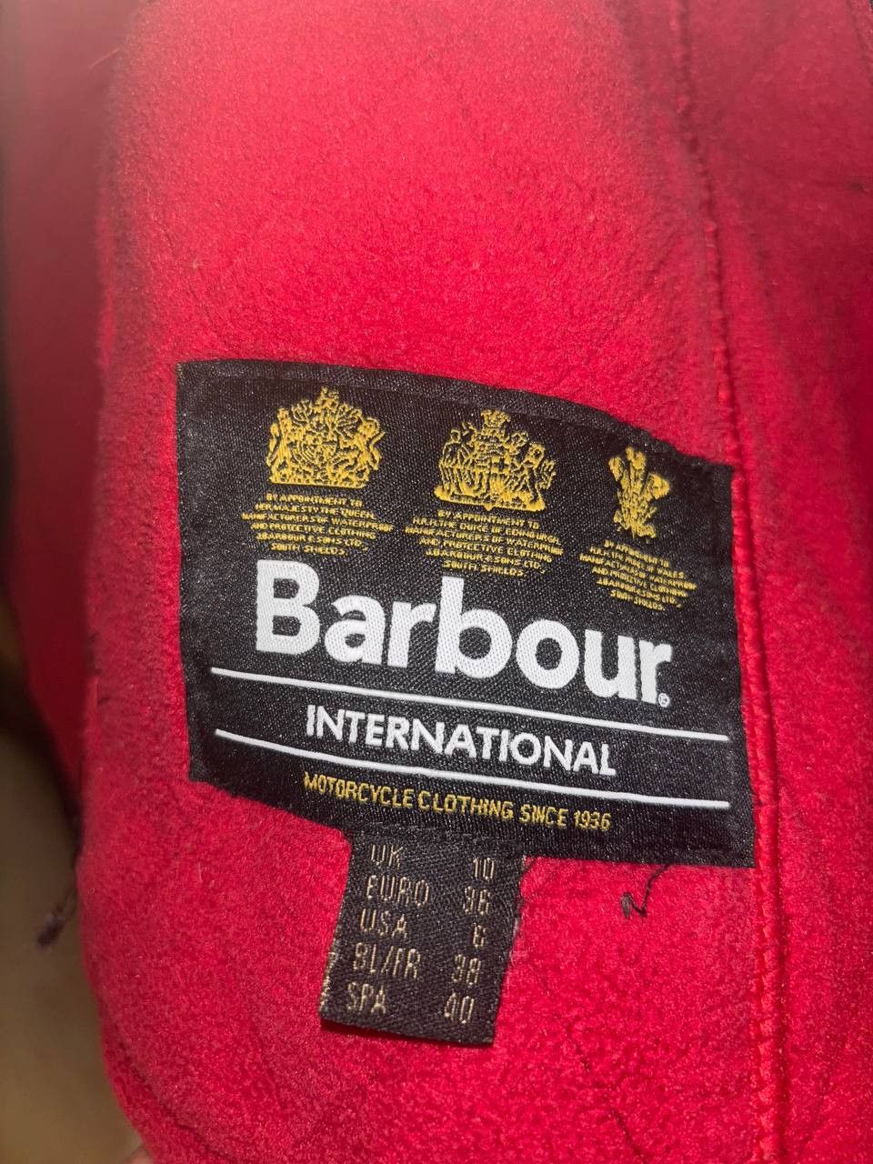 Barbour Barbour International Quilted Belted Jacket Black/Red Size M / US 6-8 / IT 42-44 - 18 Thumbnail