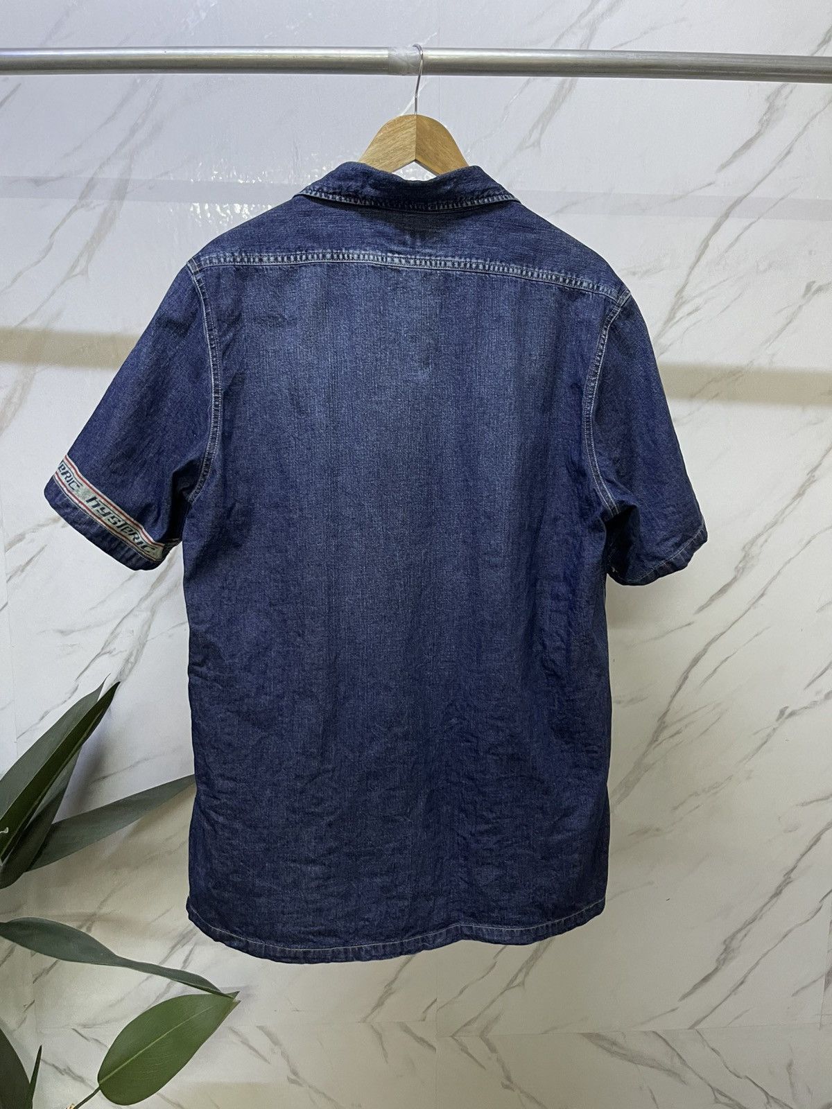 Hysteric Glamour 🔥Hysteric Glamour🔥 Denim Short Sleeve Size US L / EU 52-54 / 3 - 8 Thumbnail