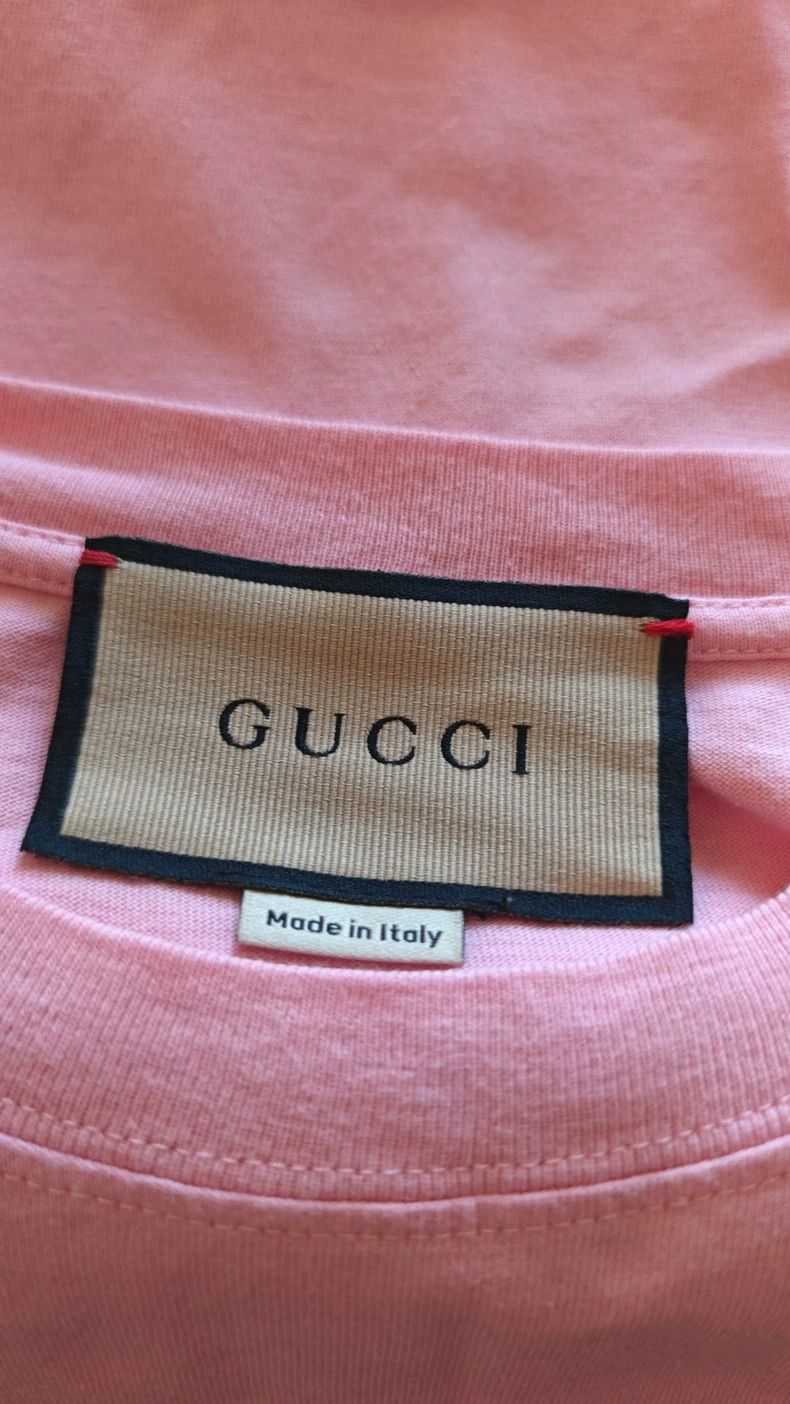 Gucci GucciCherry letter embroidery short-sleeved T-shirt 2503-Ne Size M / US 6-8 / IT 42-44 - 3 Thumbnail