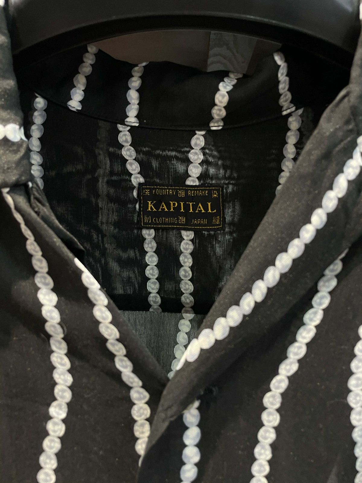 Kapital Kapital Wobbly Pearl Silk Buttonup Size US M / EU 48-50 / 2 - 3 Thumbnail