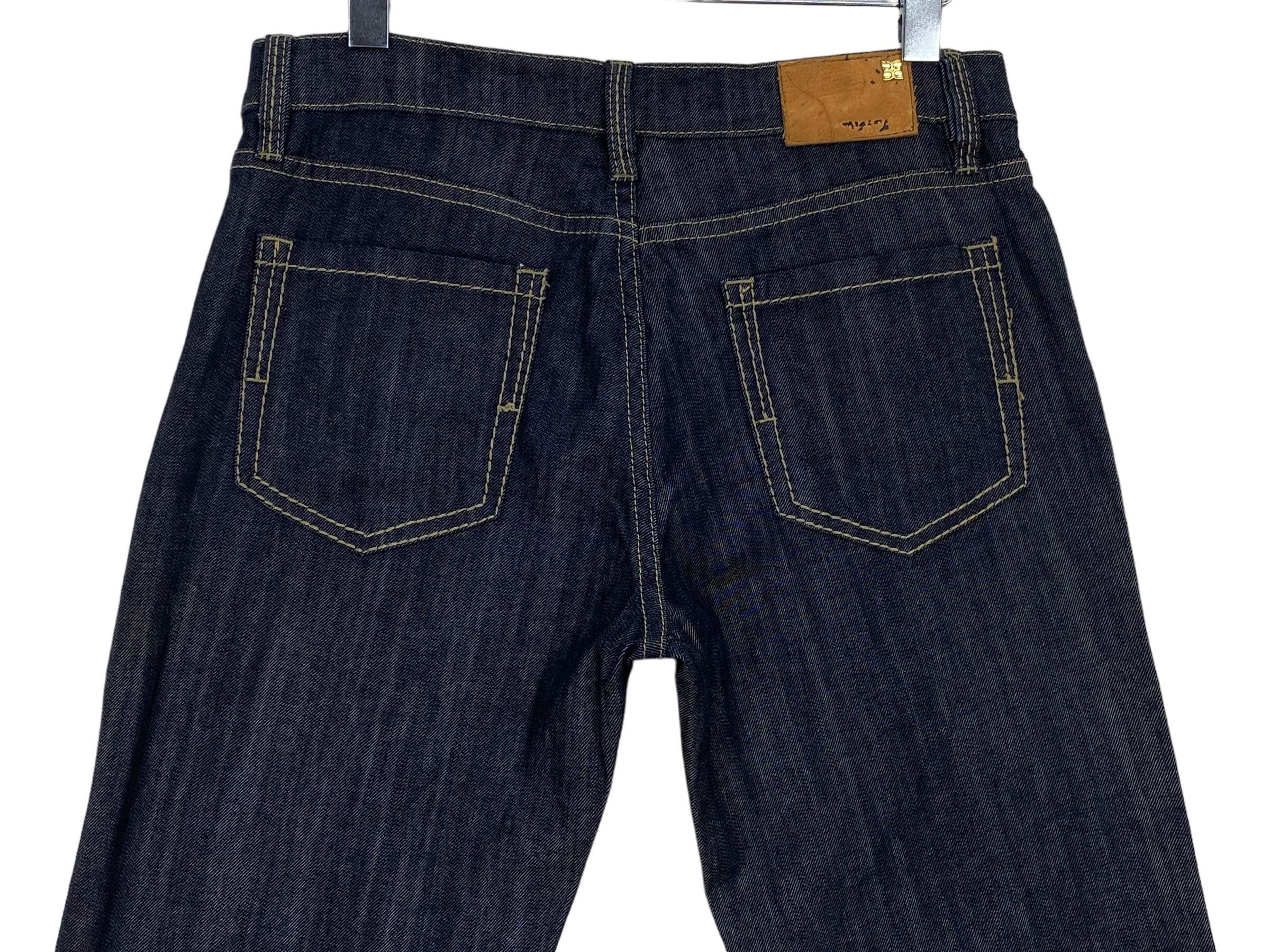Bcbgmaxazria × Japanese Brand BCBG Max Azria Bootcut Flare Jeans – New Age Cowboys Size 32" / US 10 / IT 46 - 8 Thumbnail