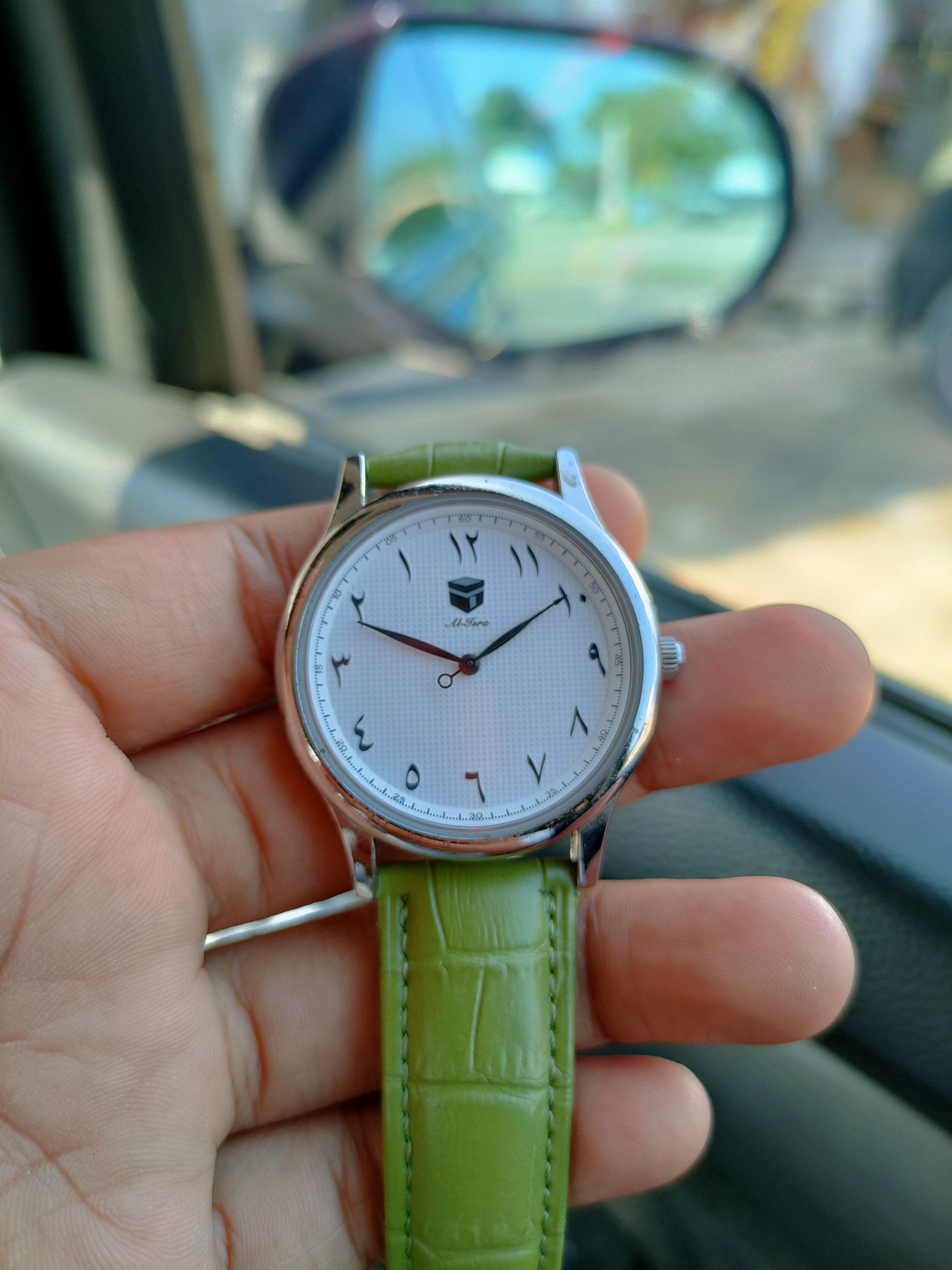 Vintage Al Isra kaabah arabic font counter clockwise rotation watch Size ONE SIZE - 5 Thumbnail