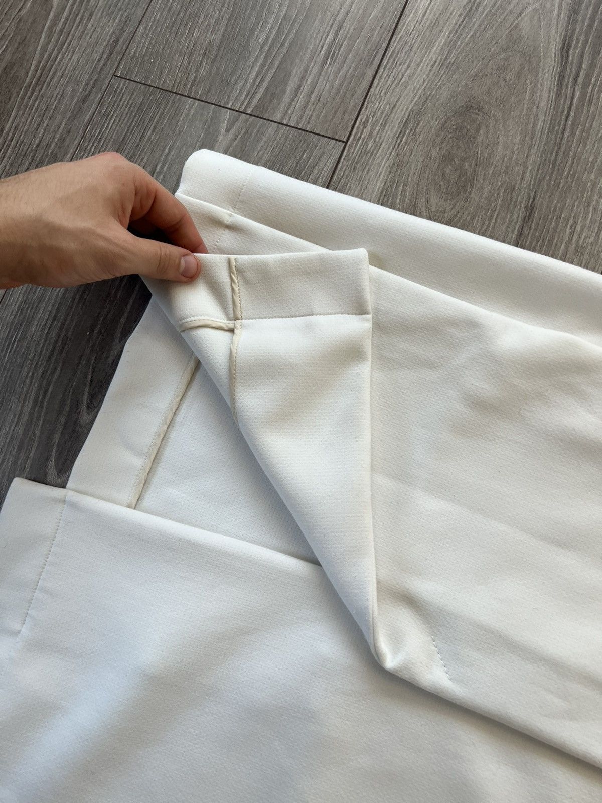 Herno × Vintage ‼️Vintage Herno Luxury White Button Coat Jacket‼️ Size M / US 6-8 / IT 42-44 - 16 Thumbnail