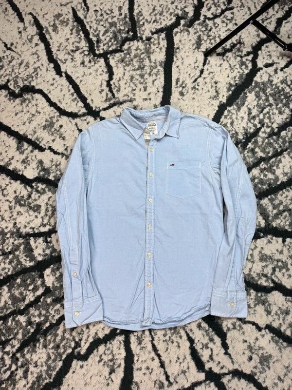 Tommy Hilfiger Tommy Hilfiger blue logo shirt M pocket Size US M / EU 48-50 / 2 - 1 Thumbnail
