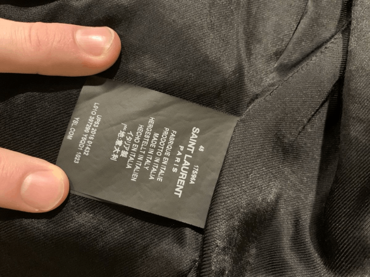 Saint Laurent Paris L01 Biker Jacket Size US M / EU 48-50 / 2 - 4 Thumbnail
