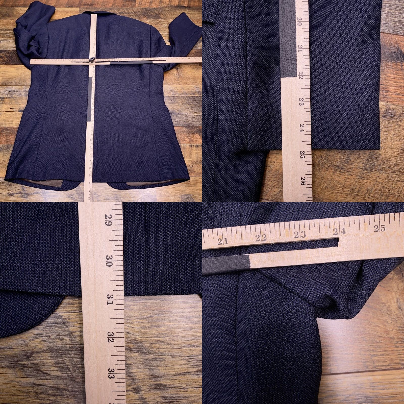 Jos. A. Bank Jos. A. Bank Reserve Suit Jacket Mens 48R Blue Wool Blazer Size 48R - 9 Thumbnail