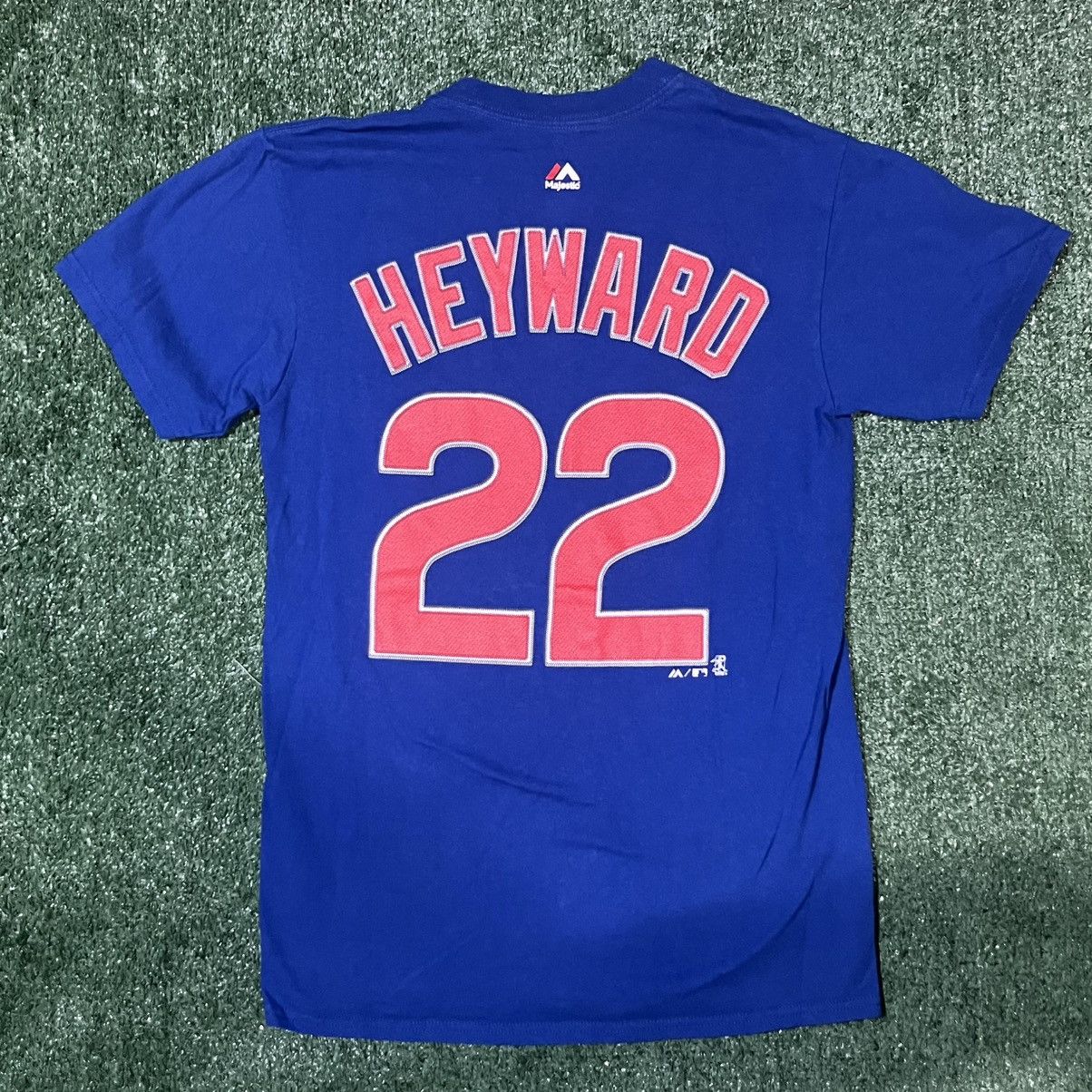 Majestic Chicago Cubs #22 Jason Heyward Baseball T-Shirt Size US S / EU 44-46 / 1 - 6 Thumbnail